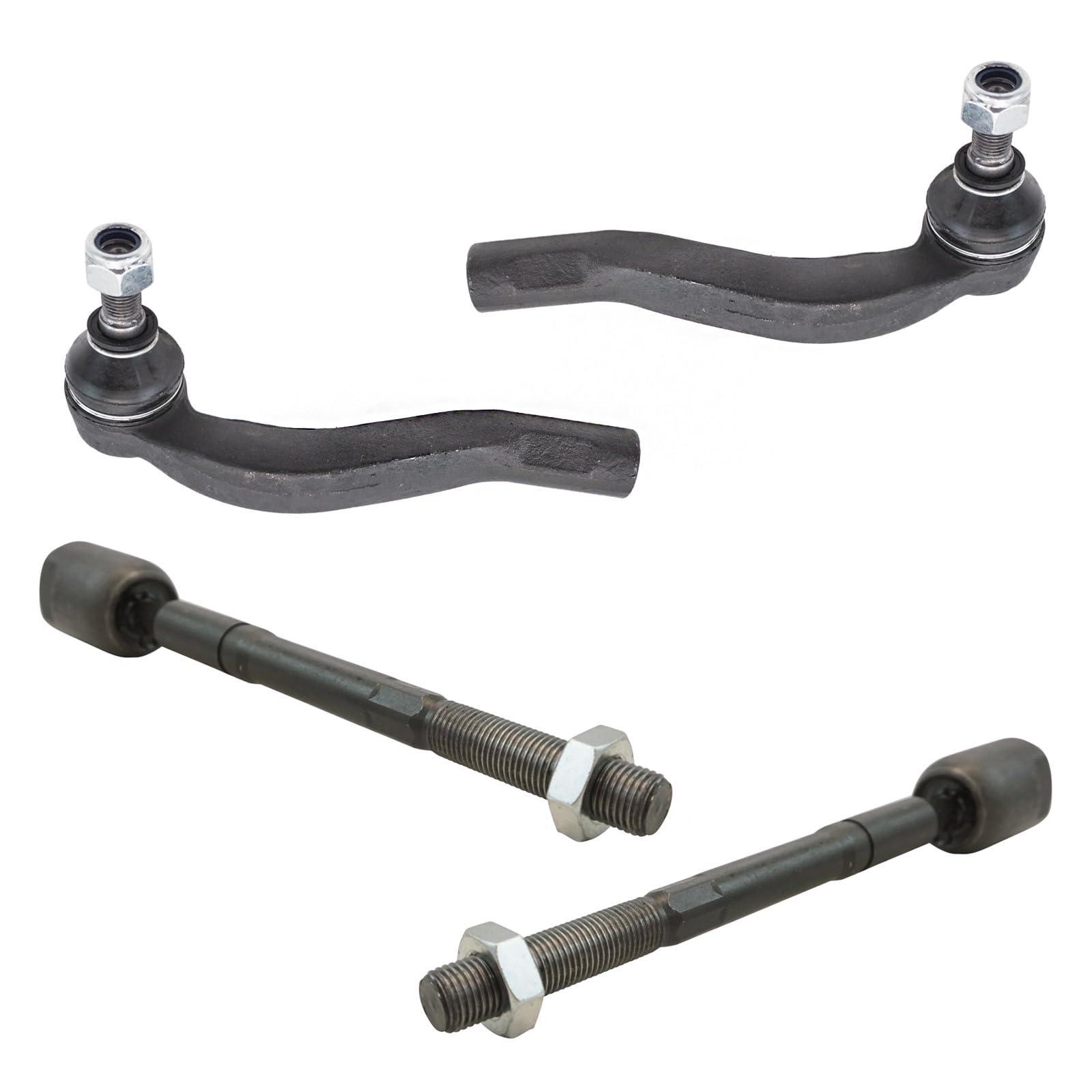 TRQ Front Tie Rod Set Compatible with 1995-2000 Lexus LS400
