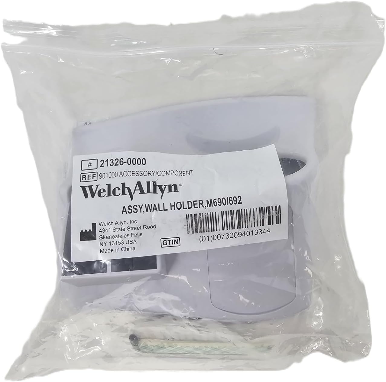 Welch Allyn SureTemp Plus 690/692 Thermometer Wall Holder - Model 21326-0000 Secure Mount