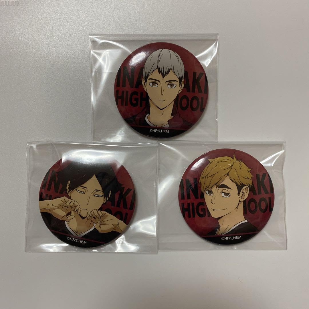 ハイキュー ちみけもますこっと 缶バッジ 北信介 宮侑 宮治 角名倫太郎 Amazon.co.jp: アニメ「ハイキュー！！」 ちみけもますこっと 12