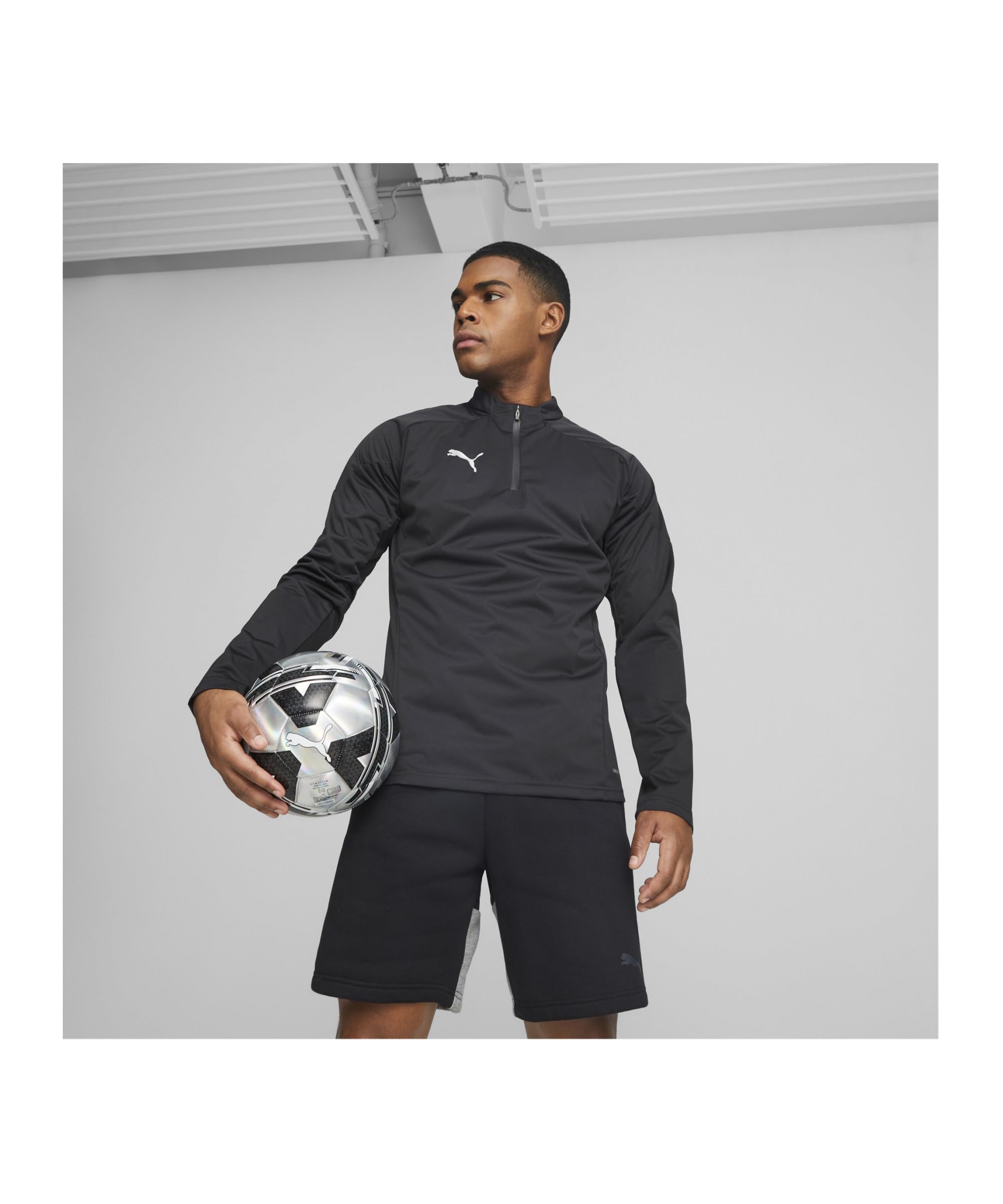 PUMA TeamCUP Training Rain Top Puma, czarny