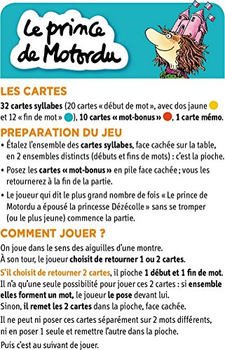 Jeu de cartes Le prince de Motordu Dujardin Nathan - vue 4