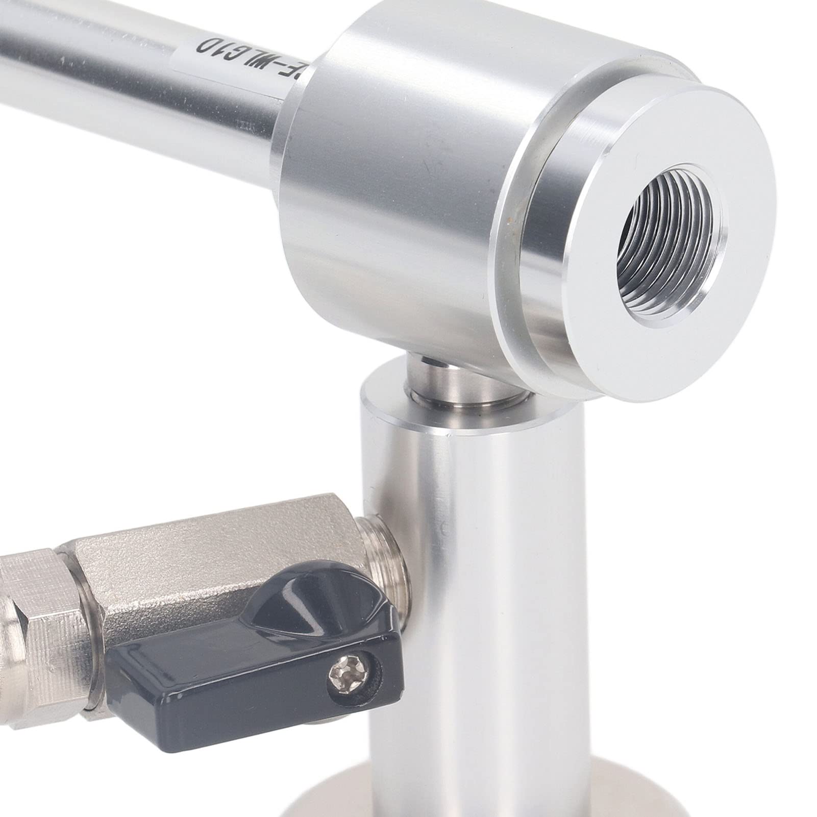 Pistola de Aire Frío Pistola de Enfriamiento en Seco de Aleación de Aluminio 7 Barras con Tubo Flexible Enfriamiento de Vórtice para Procesamiento de Metales Plásticos Soldadura Sellado
