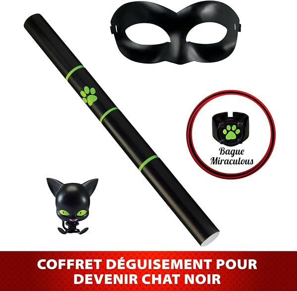 Bandai - Miraculous Ladybug - Set de Transformation - Déguisement Miraculous et accessoires - Jouet Enfant 4 ans et plus - 3