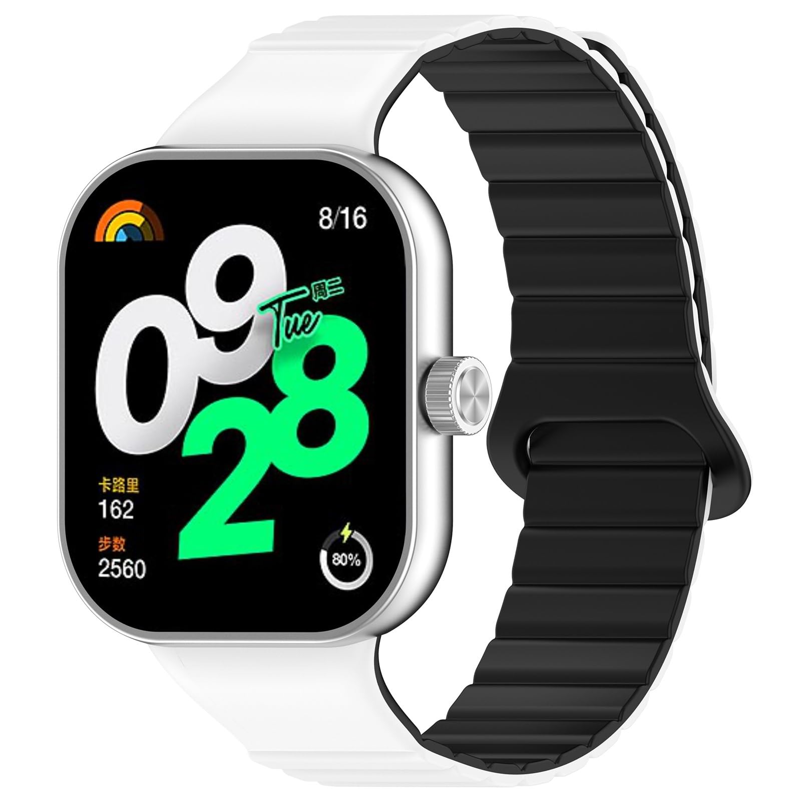 Silikonowy pasek magnetyczny do Redmi Watch 4, akcesoria, zamiennik, opaska na nadgarstek, miękka sportowa bransoletka do zegarków Miband 8Pro