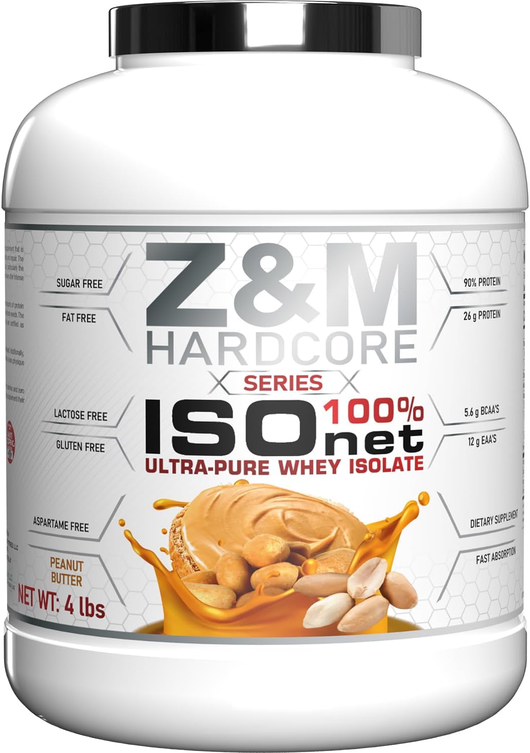 ISOLATE WHEY PROTEIN PEANUT BUTTER