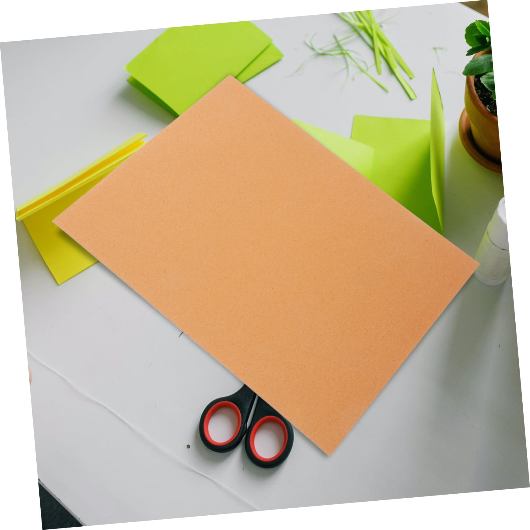 Artibetter 100fogli Cartoncino Carta da Pacchi Chiari Materiali Fai da Te per Origami Scrapbooking Taglio della Carta e Creazioni Artigianali