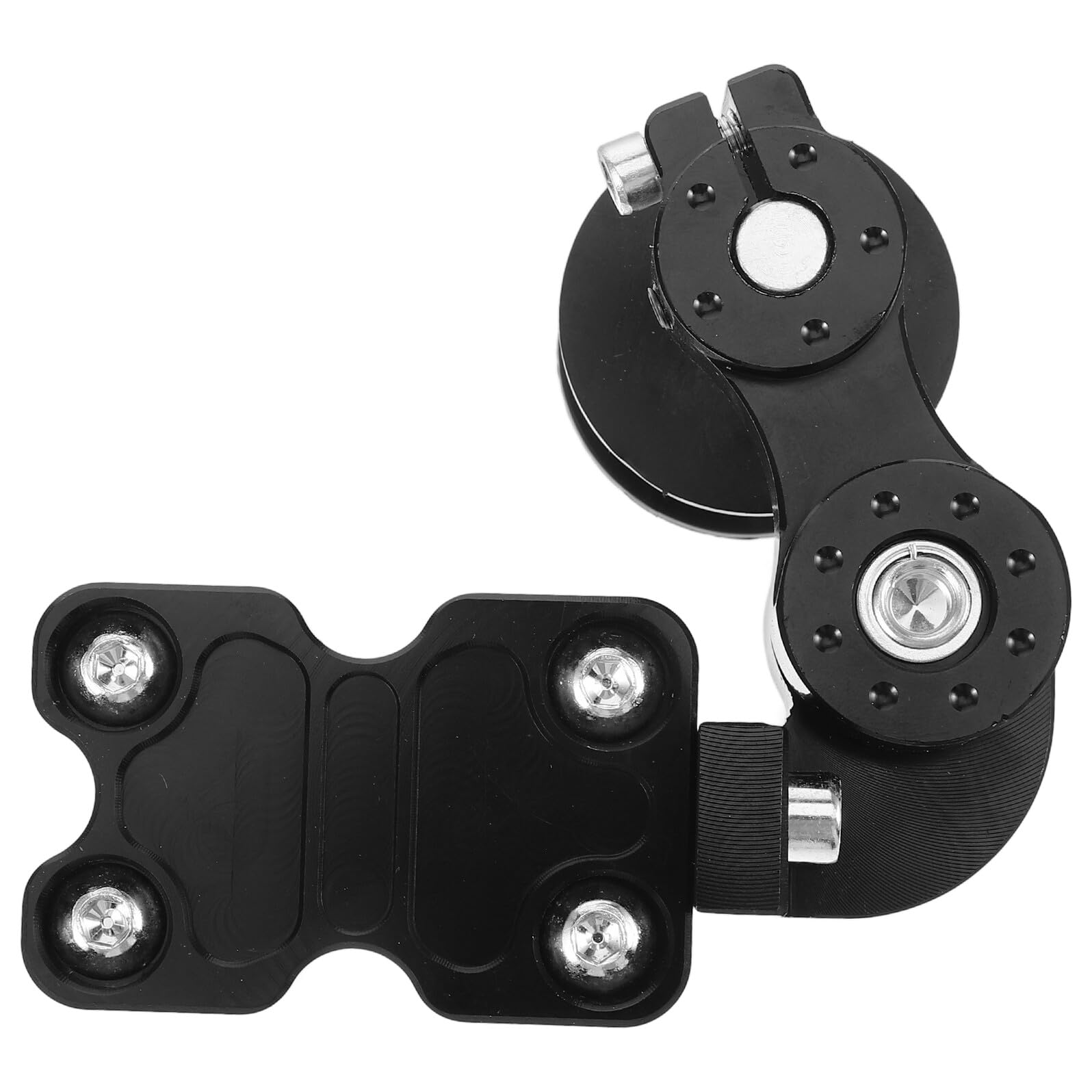 Abaodam Steuerkettenspanner aus Aluminiumlegierung für Motorrad Kettenspanner-führungsbaugruppe zur Präzisen Einstellung der Kettenspannung Motorrad-kettenspannerführung für Tuning