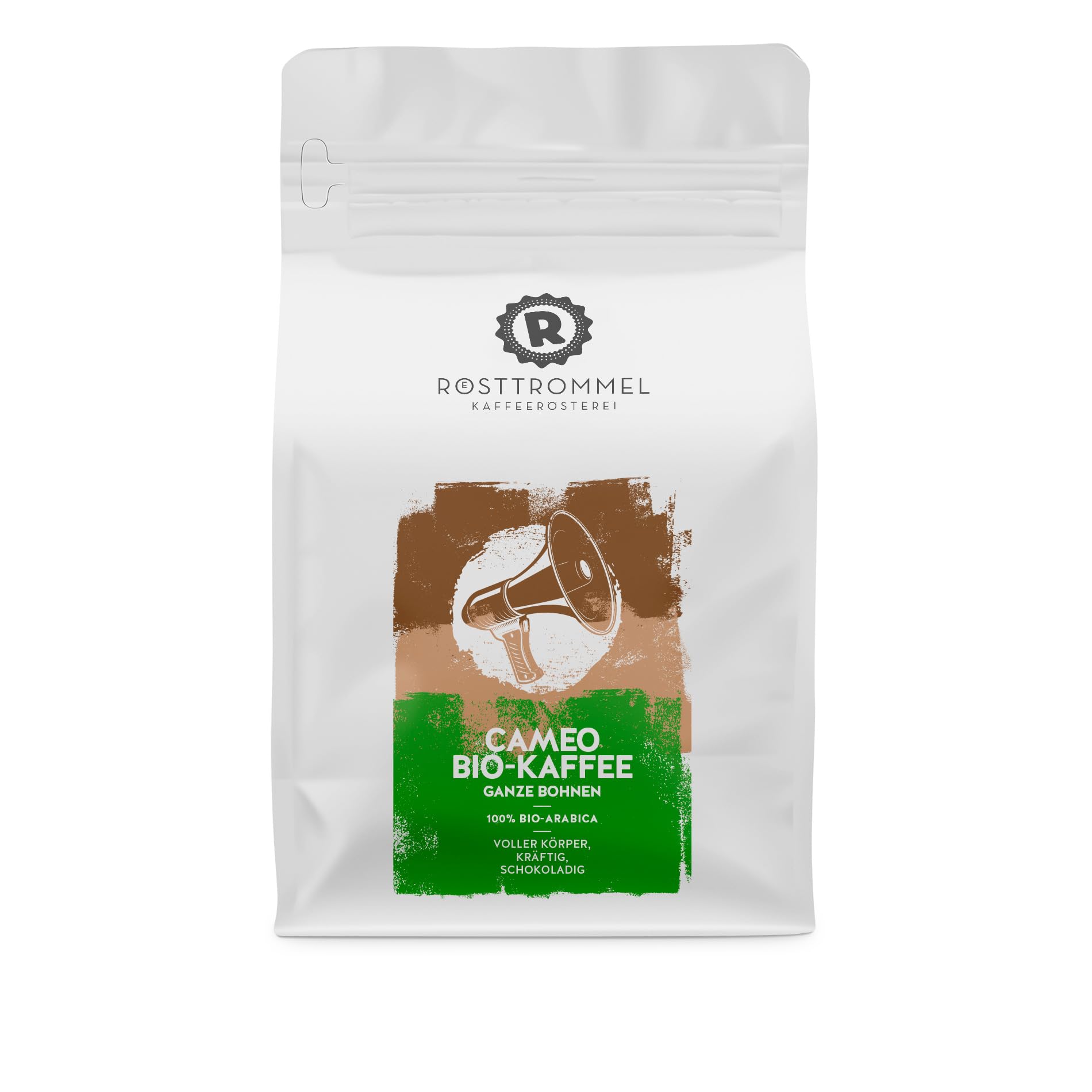 RÖSTTROMMEL Cameo Bio-Kaffee · 100% Arabica · ganze Bohne · 3 kg | Röstgrad 4/10 · Bio-Kaffee aus Honduras · mittelkräftig, Schokolade & Nuss · 100% Arabica · ganze Bohne