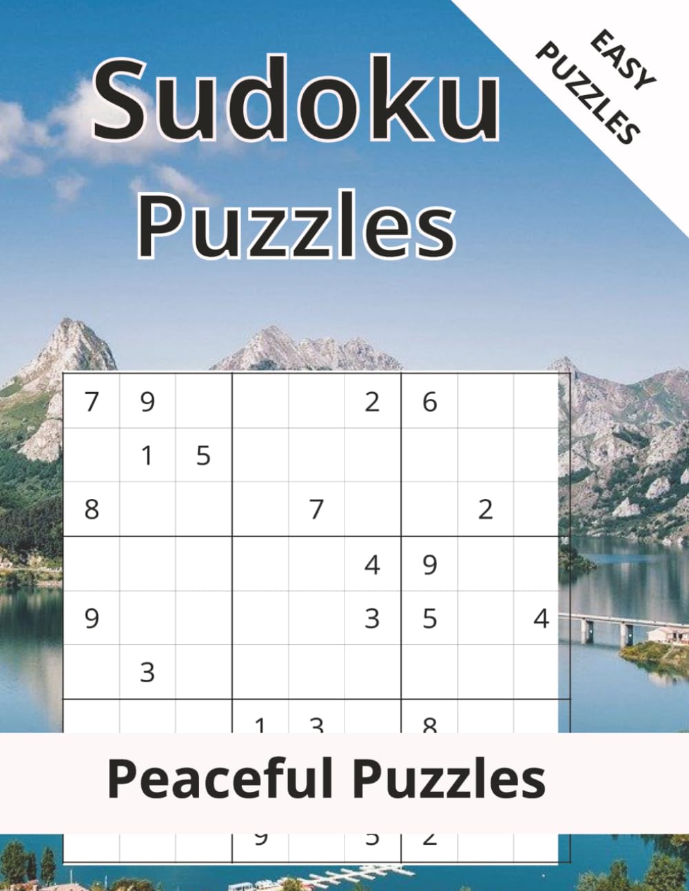 Sudoku Puzzle Book for Adults Easy: 200 Puzzles with Large Print Sudoku with Solutions: Fun, Calm & Clear Sudoku for Everyday Brain Exercise