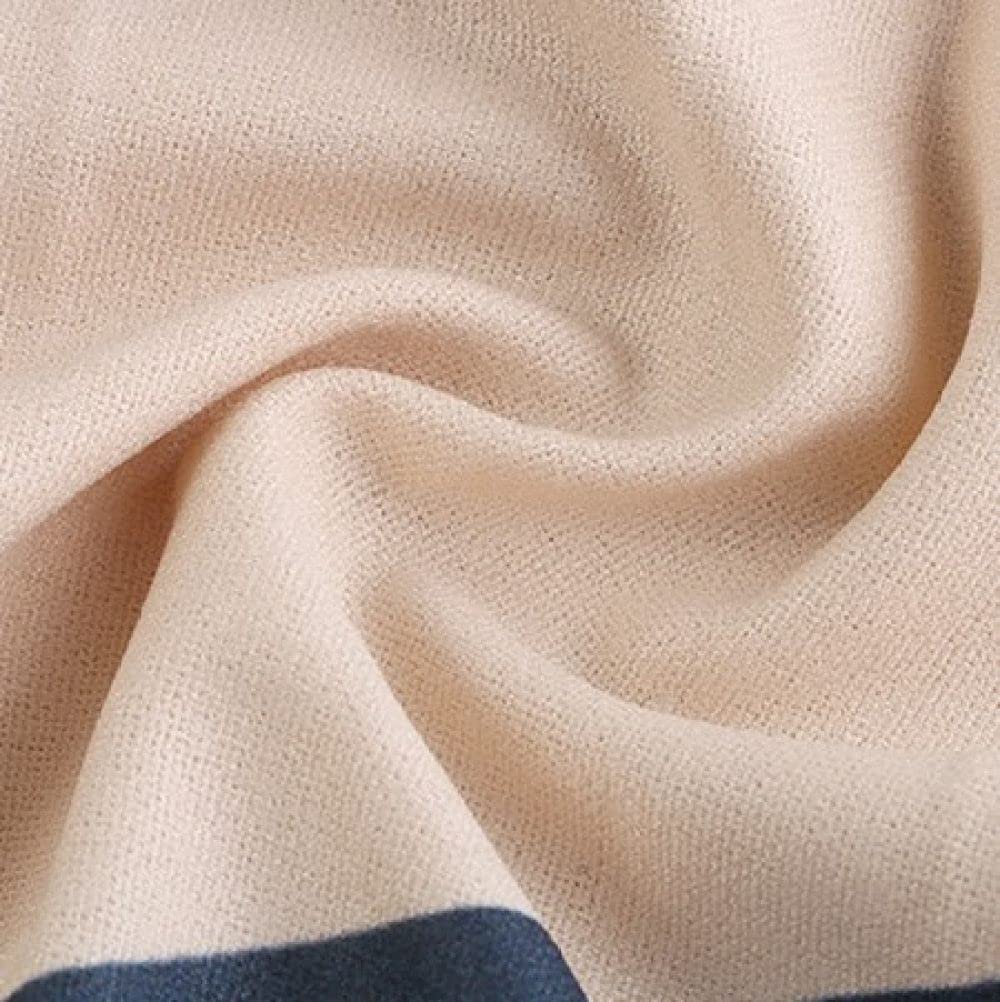 OZEO Gonne,Gonna Midi da Donna Blocchi di Colore Strisce Diagonali Retro Gonna A Pieghe Blu Vita Alta A-Line Grande Altalena Increspata Casual Gonne Lunghe per Donna Ragazze Autunno,L