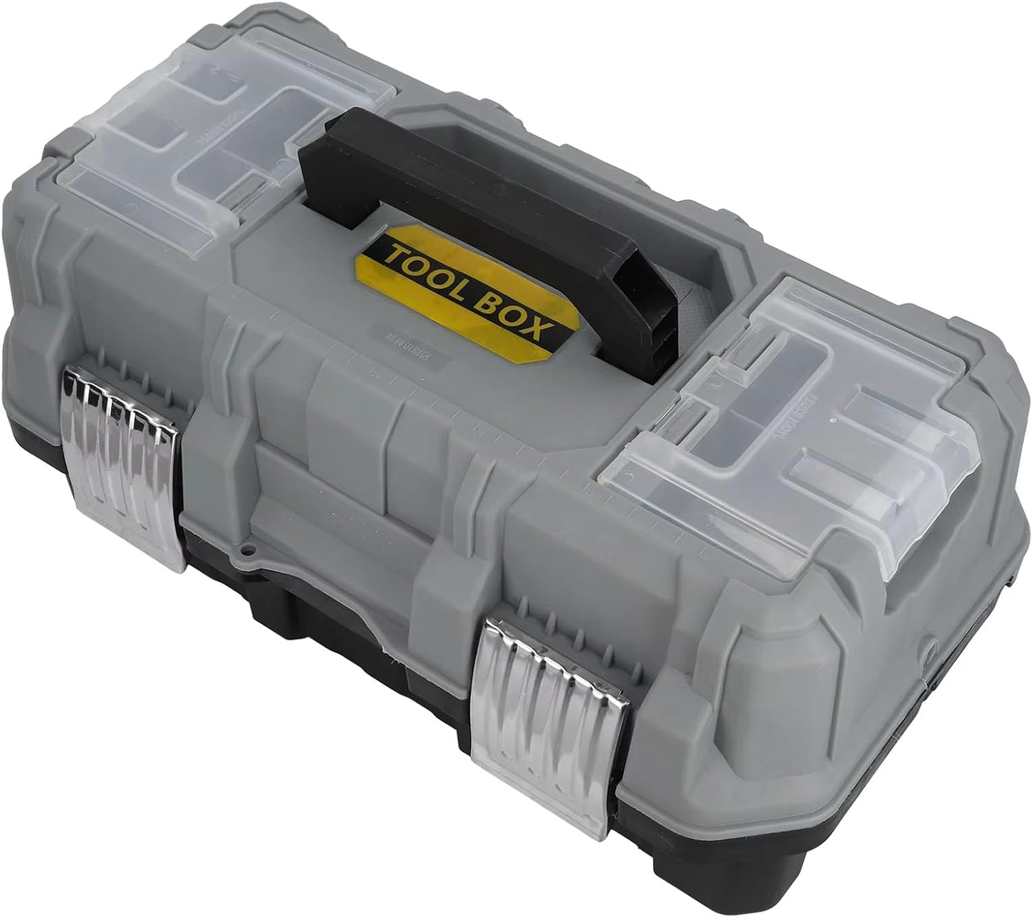 折りたたみ可能な構造を備えた17インチトラベルツールボックス3層スタイルツールストレージオーガナイザーのハードケース3レイヤーストレ