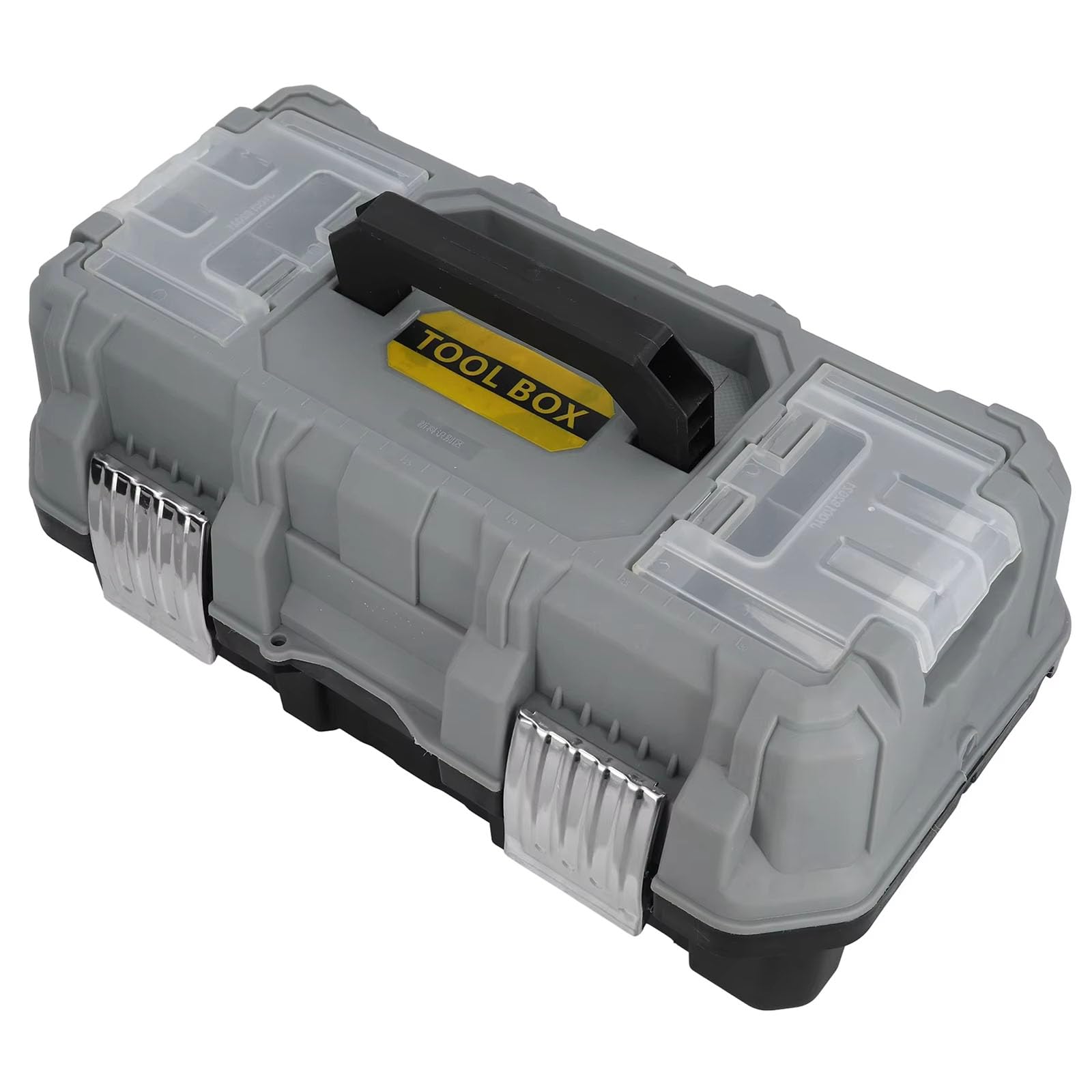 Spacious 17 Inch Tool Carriers with Partition Design Three Layer Folding Tool Box Case for Efficient Management Three Layer Storage Box