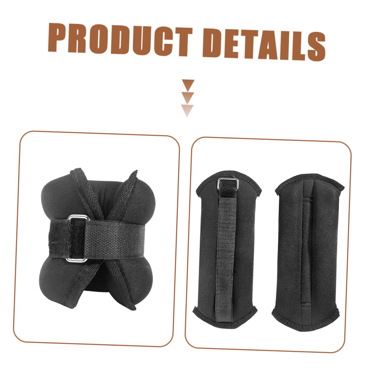1paio Pesi Per Caviglie Regolabili Per Allenamento Corsa e Aerobica Da Neoprene Perfetti Per Esercizi Casa e Palestra