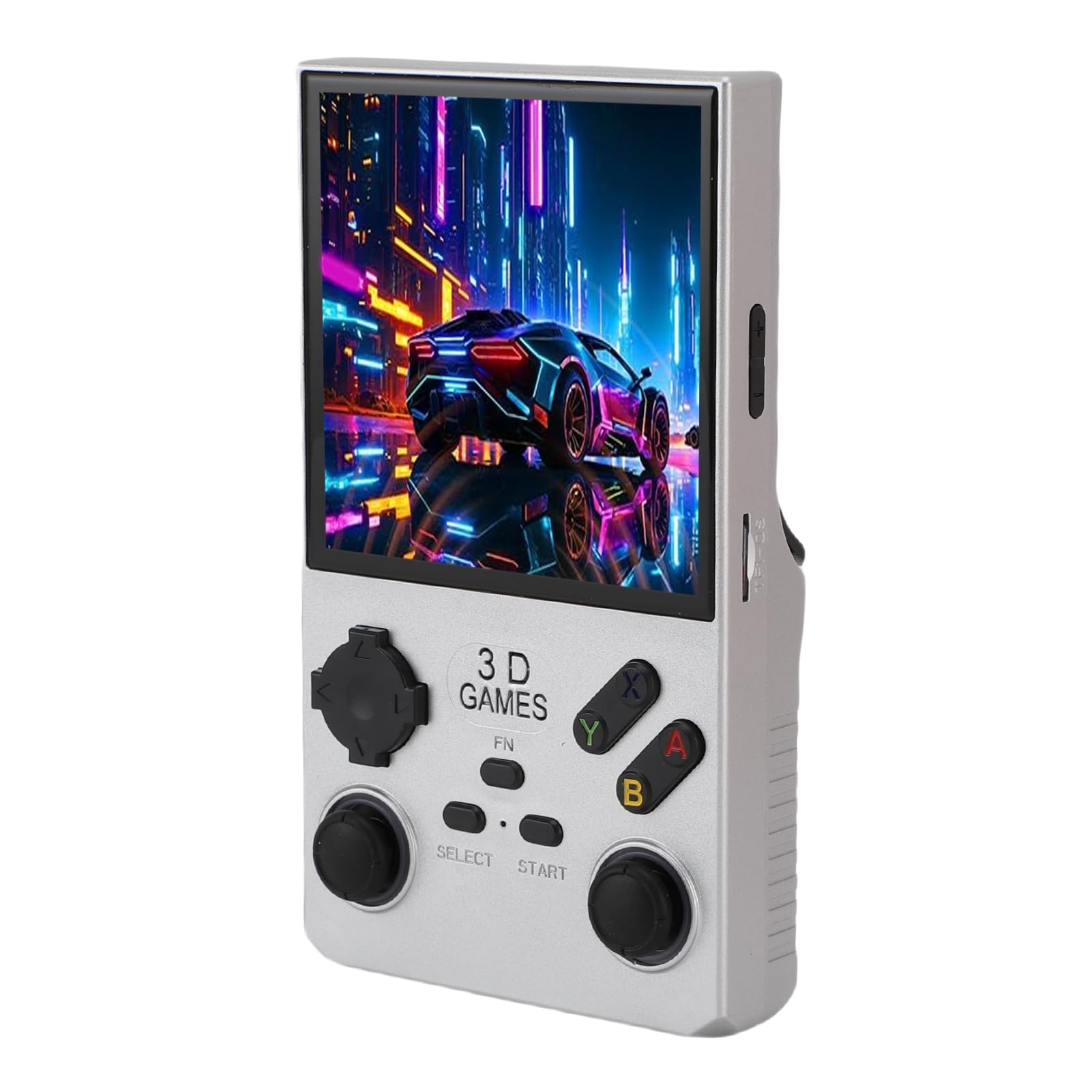 Console di Gioco Portatile retrò da 4" con Spazio di Archiviazione da 256 GB per, Dispositivo di Gioco Portatile per Divertimento Illimitato, Schermo in Vetro Temperato da 4,0 Pollici per
