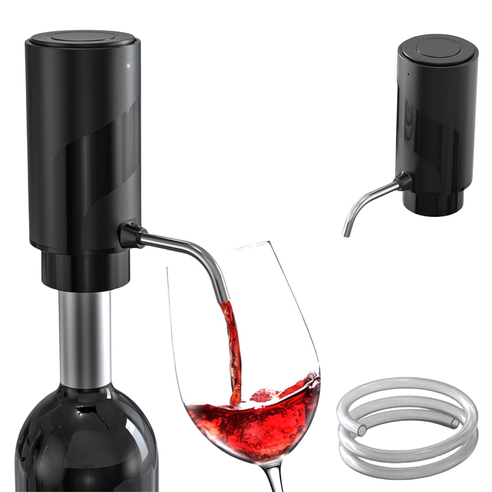 Alcohol Burner Mobxpar Weinbelüfter Ausgießer, Premium Dekantierausgießer Mit Wein Ausgießer Belüfter