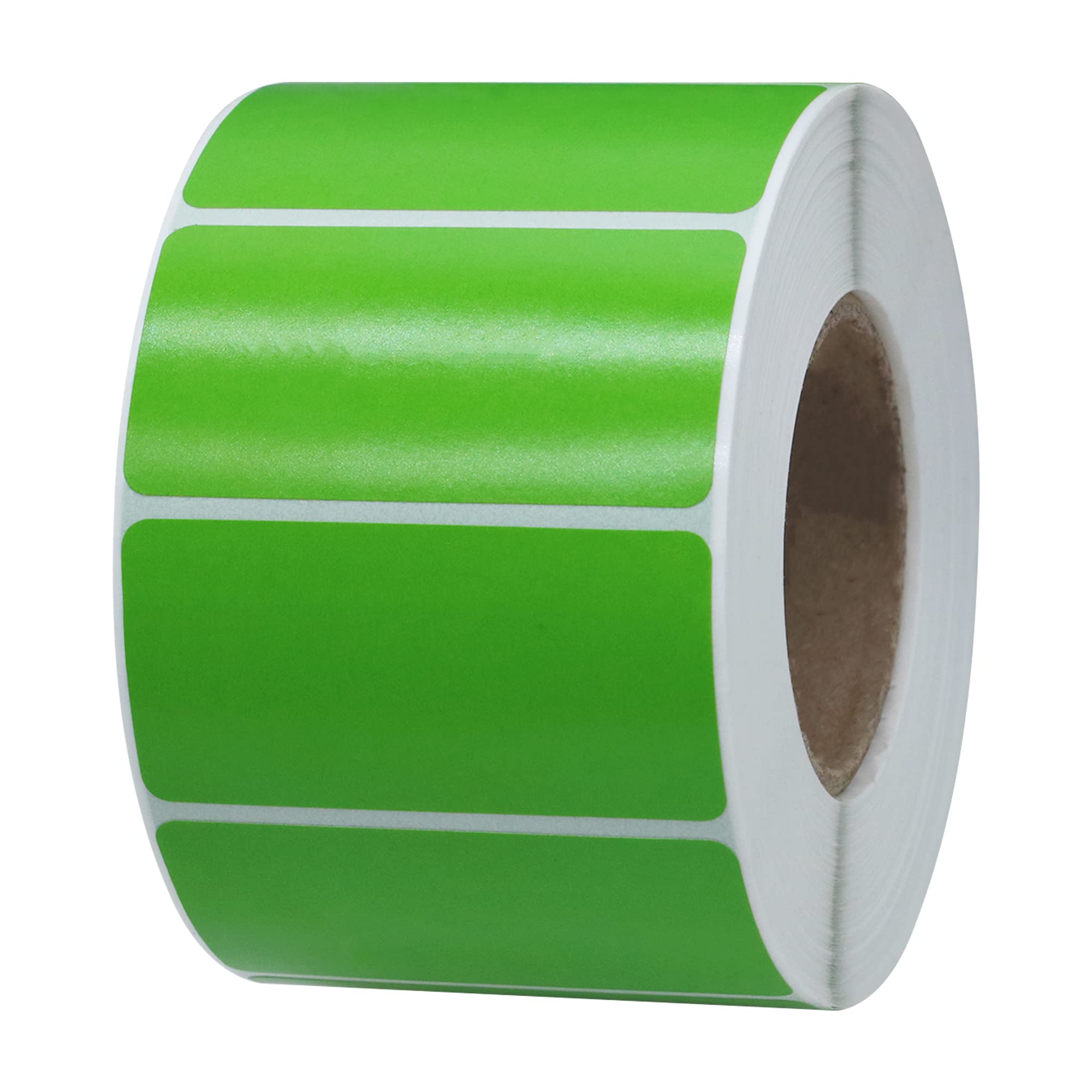HYBSK2x1 inch Color Direct Thermal Labels for Shipping, Barcodes, Address, Compatible with Rollo Label Printer & Zebra Desktop Printers (2"x1",Green)The Forest Stewardship Council