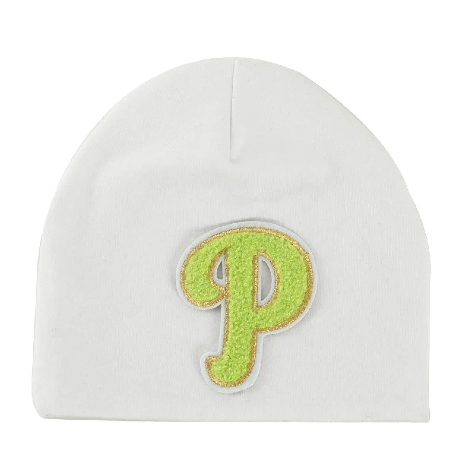 Czapki z dzianiny czapki czapki czapki beanie czapka beanie Brief dziecięca czapka ciepła biała zielona litera Baby chłopcy dziewczynki czapka casualowa czapka