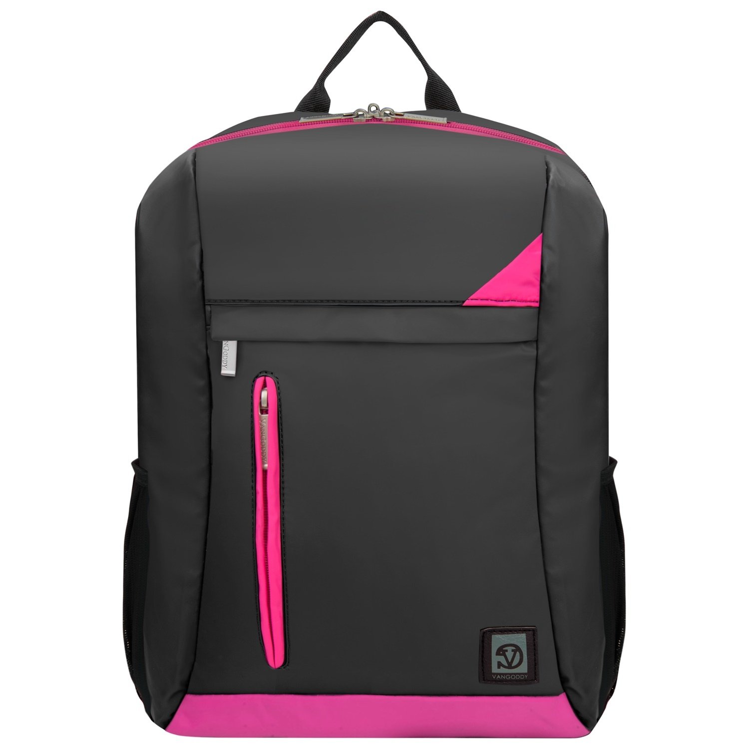 Hybrid VanGoddy Backpack Vintage Briefcase Laptop Messenger Bag Shoulder bag for Acer ES1 / M / R7 / F15 / V Nitro / TravelMate series 15.6 inch Notebook Hot Pink