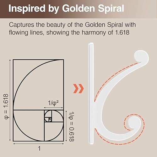 Miniatura 6 de Gancho adhesivo de pared para toalla/abrigo, extra adhesivo de 10 libras, acero inoxidable, para baño o ducha, color blanco mate, paquete de 4