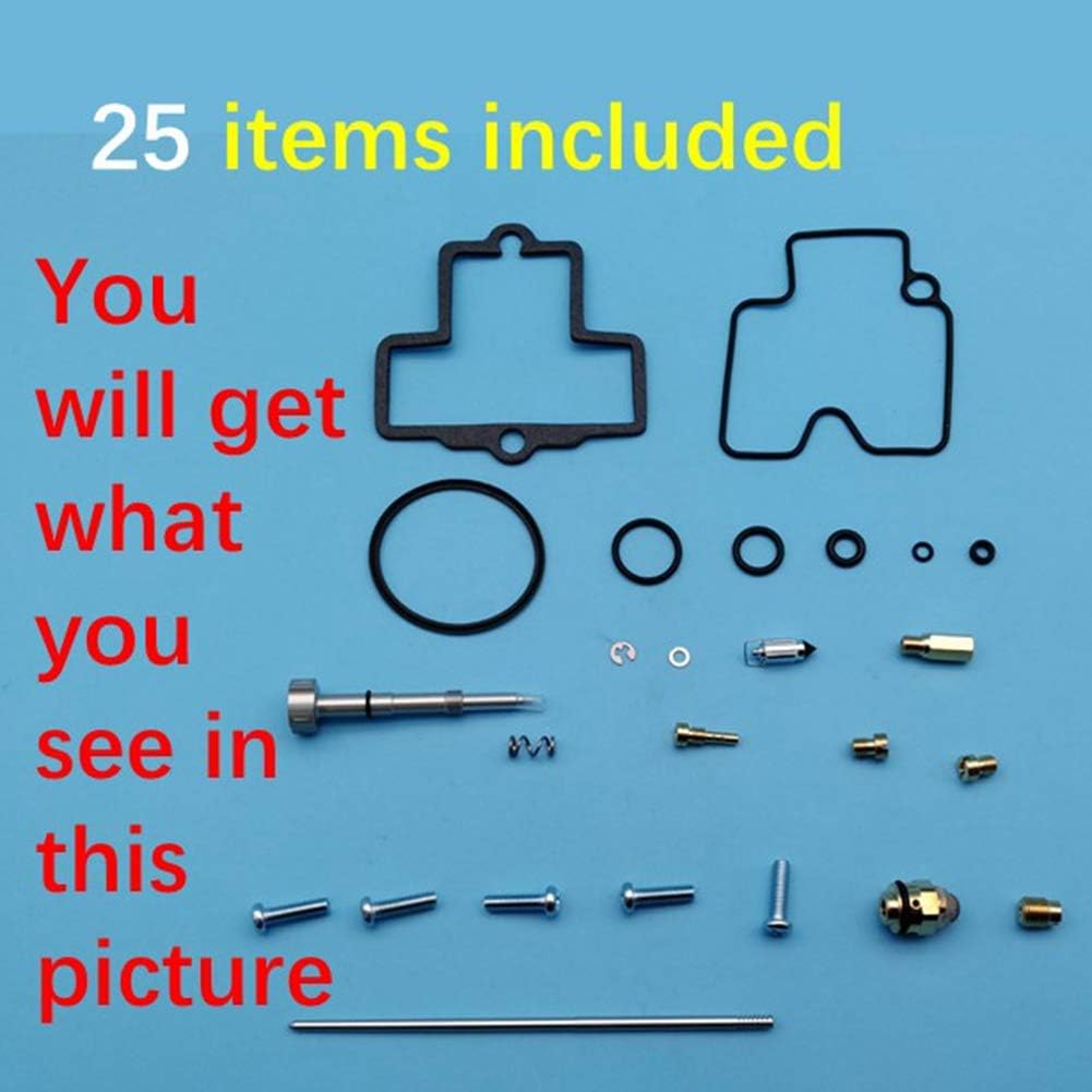 Carb Carburetor Rebuild Repair Kit Compatible with Suzuki DRZ400E DRZ 400E 2000 2001 2002 2003 New Z266