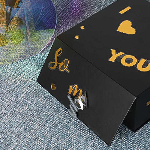 Black Gift Boxes 16 Pack, Small Gift Boxes In Bulk, Collapsible Gift Box With Lid Magnetic Closure, Packaging For Small Business, Parties, Boutiques, Bridesmaid Wedding, Jewelry Store, Apparel, Retail (Black 6X6X3 Inch Pack Of 16) #TOP3