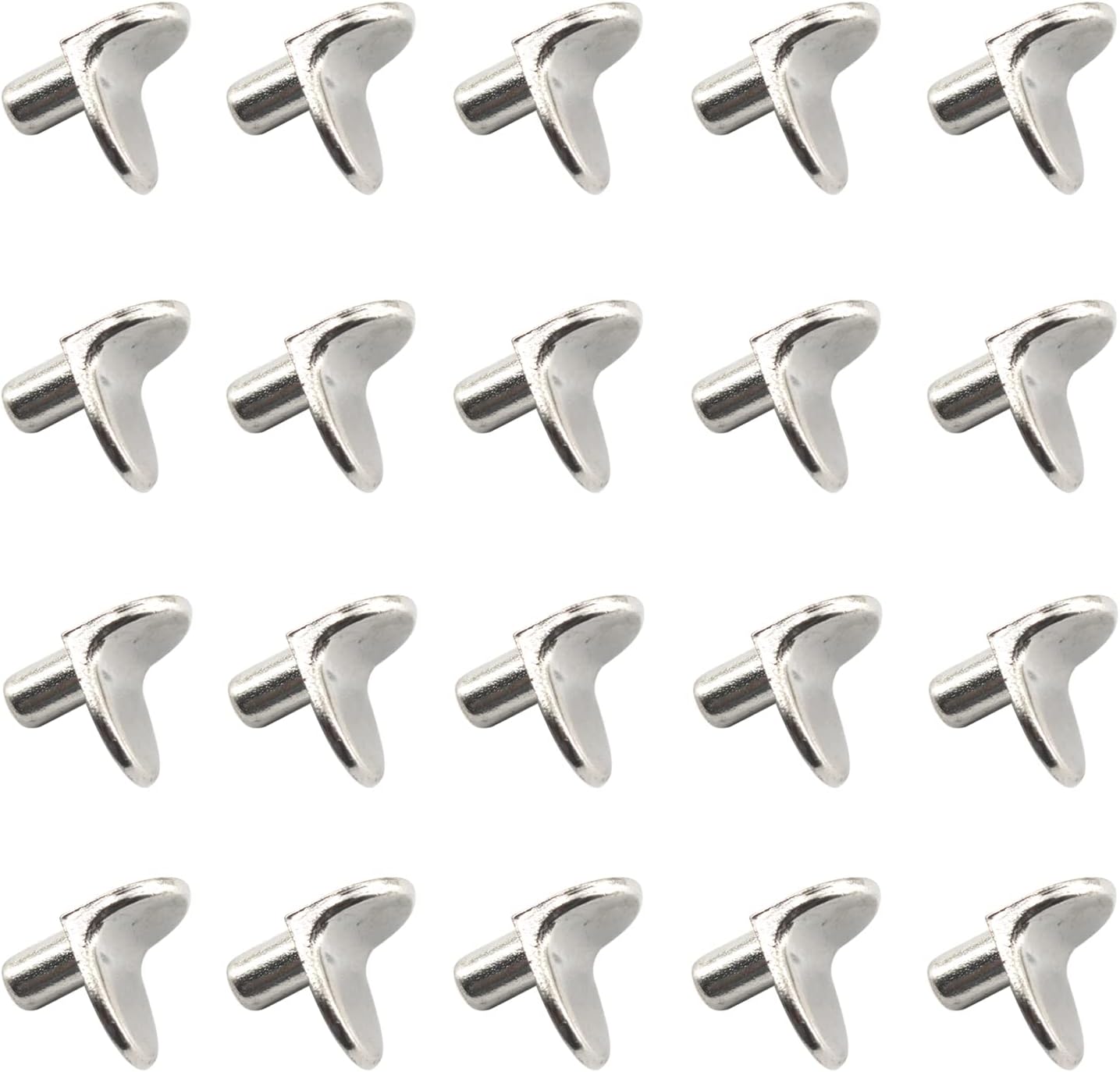 20Pcs Shelf Support Stud Pegs Wooden Shelf Wardrobe Bracket Support Glass Shelves Brackets, for Kitchen Cabinet Closet Furniture 22Style