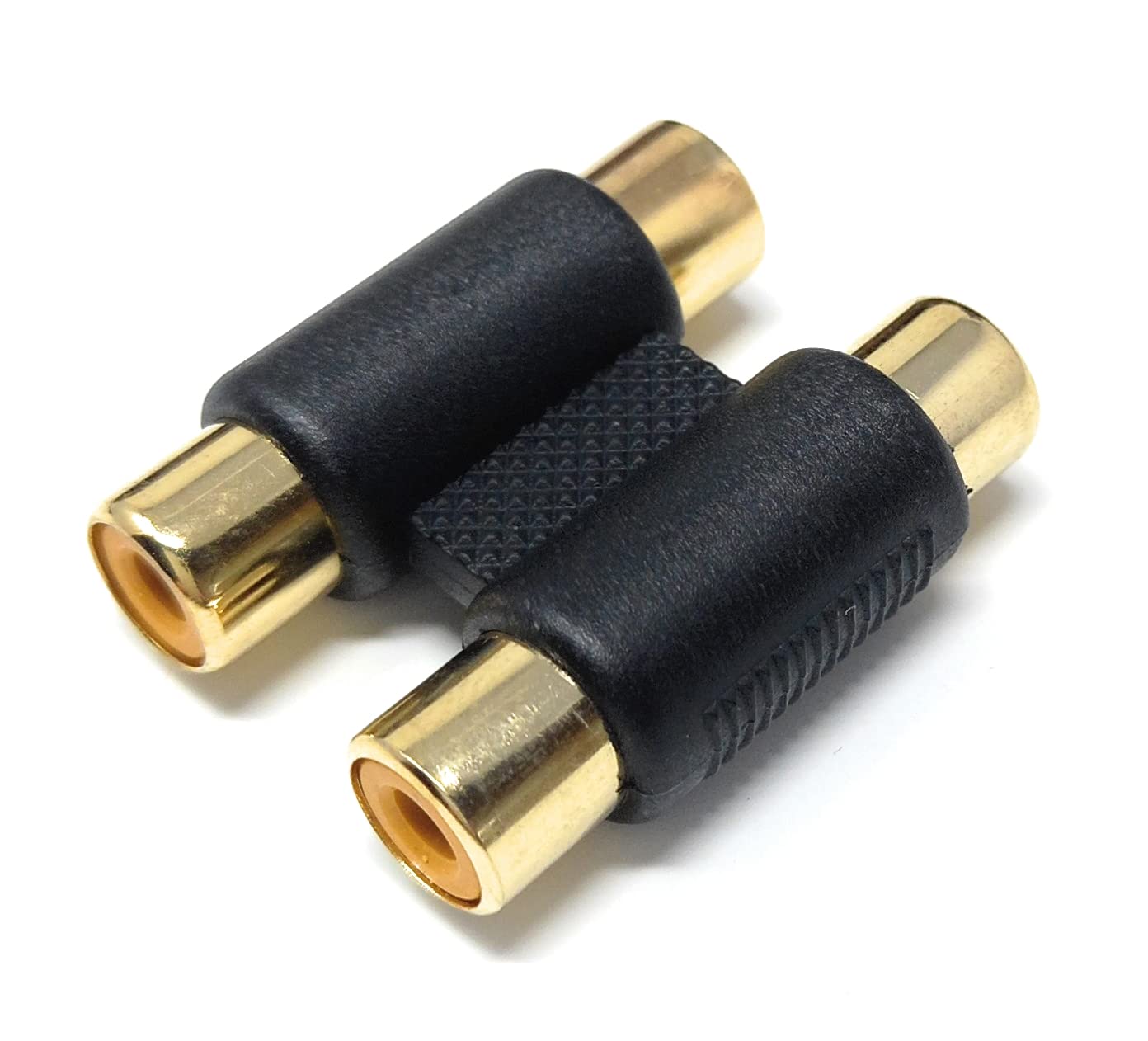 Drut Doppio Accoppiatore Phono RCA Femmina/Femmina - Adattatore Audio Per Estendere Cavi RCA - Connettore Gender Changer