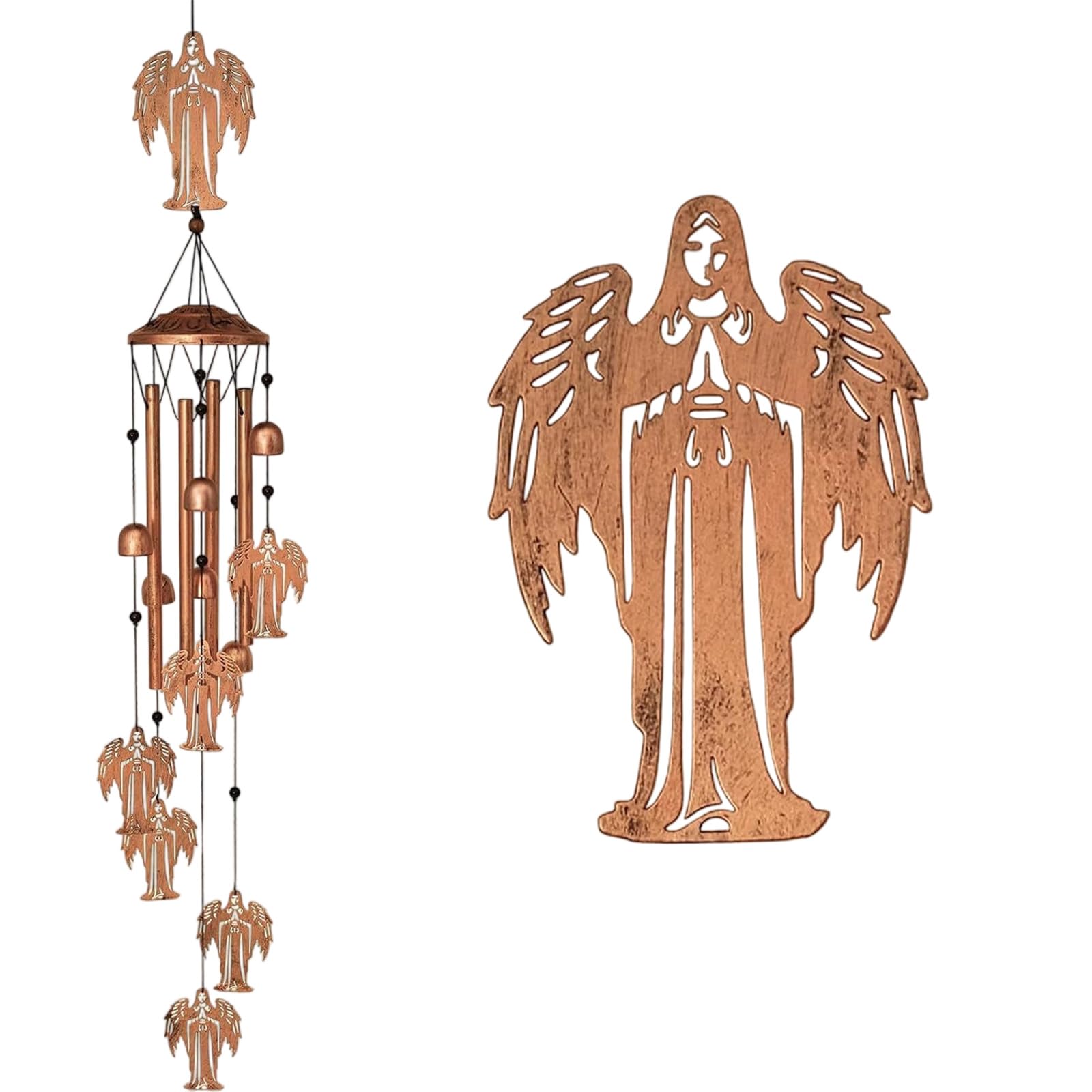Decoration Animal Wind Sound Butterfly Hanging Easy Hanging Metal Decoration Easy Installation Solar Wind Chimes for Outside
