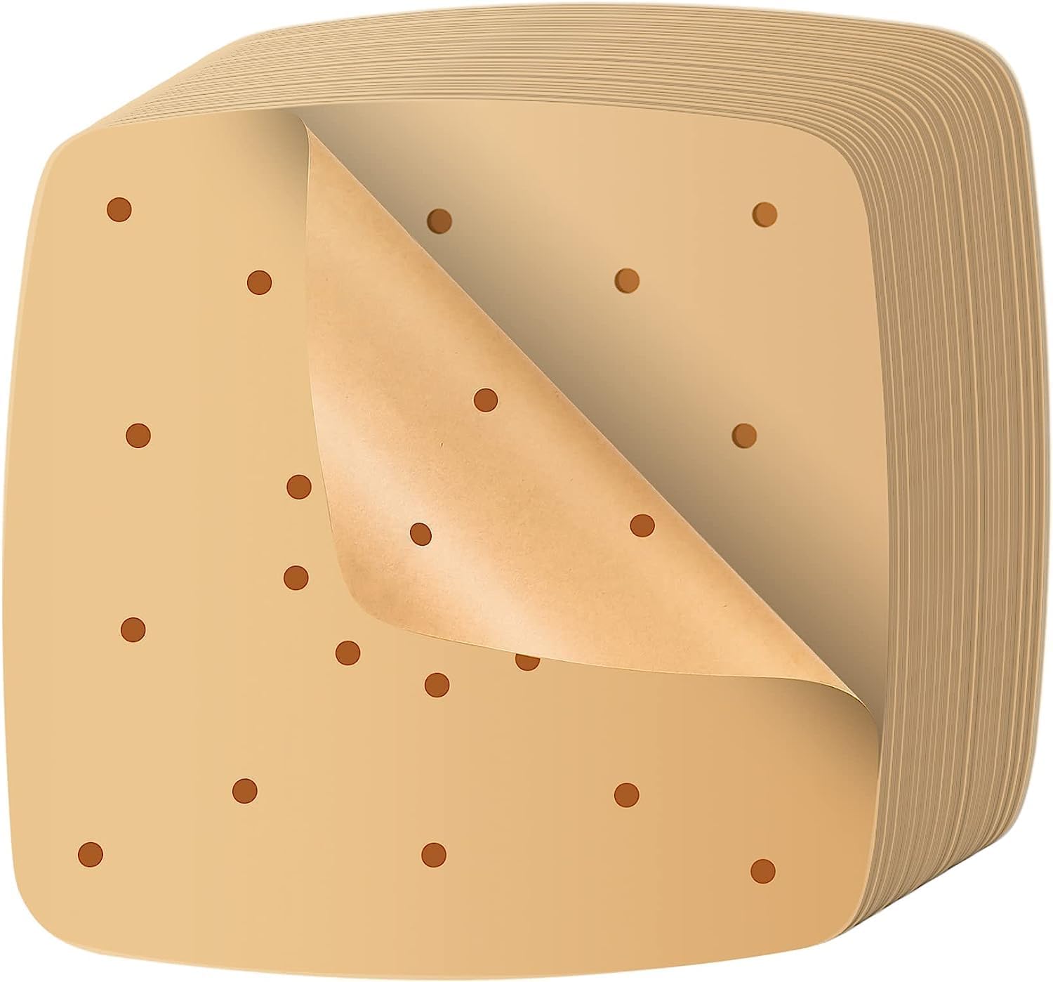 500 PCS ASSORBIMENTO Di Olio A Vapore Fodere Friggitrice Aria Di Carta