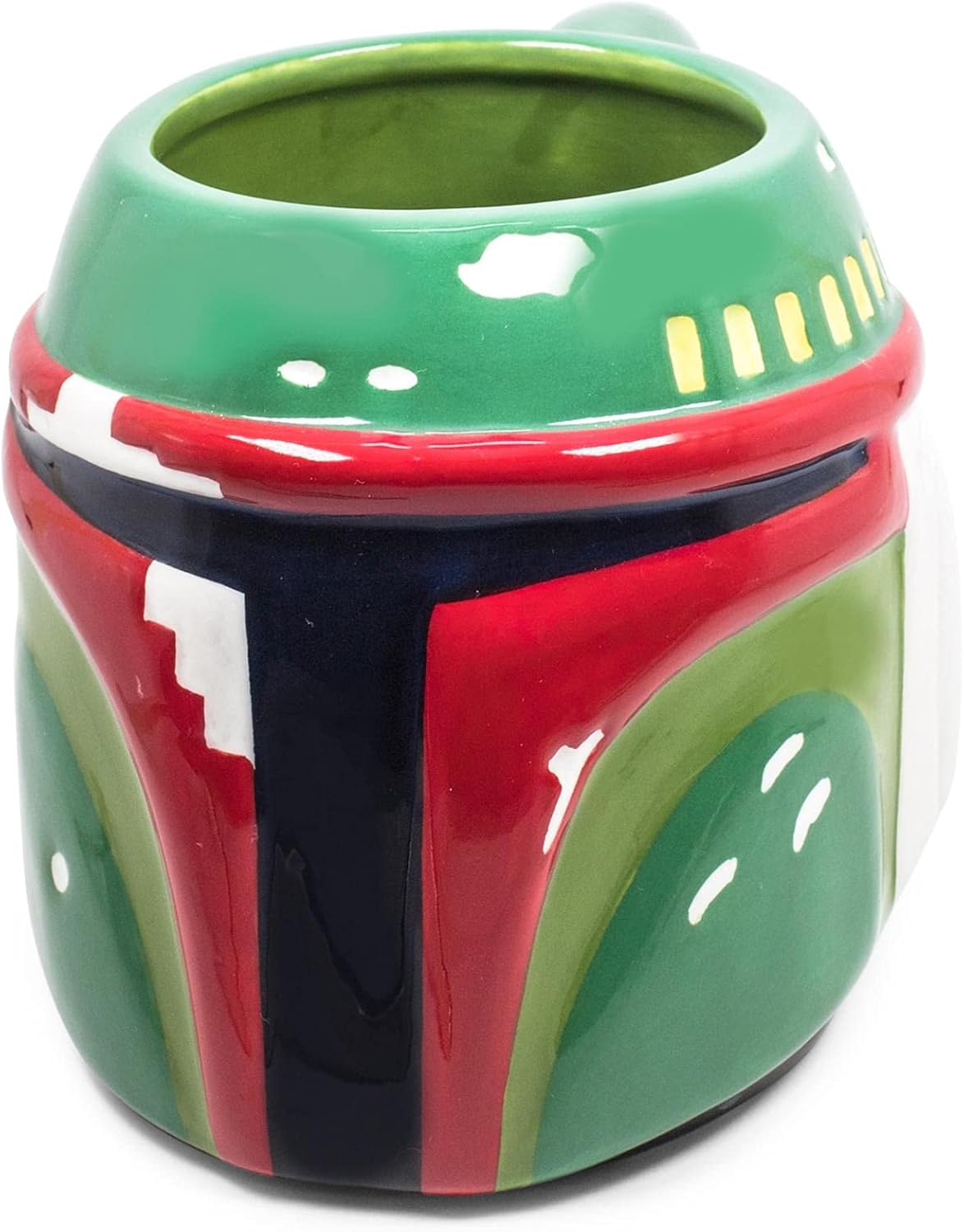 Silver Buffalo SW6695 Star Wars Episodes 4-6 Boba Fett 3D Ceramic Mug, 20-Ounces