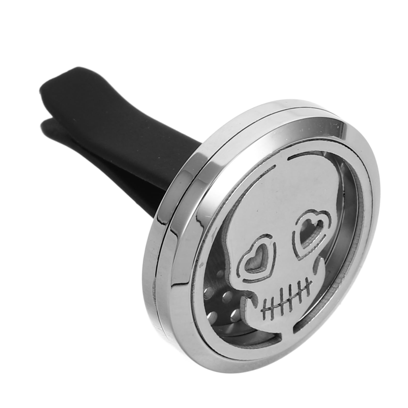 iplusmile 5pezzi Car Diffusore Aromatico Con Design Teschio Clip Per Ventilazione Auto Decorazione Aromatica Profumazione Personalizzabile Accessorio Per Auto e Casa