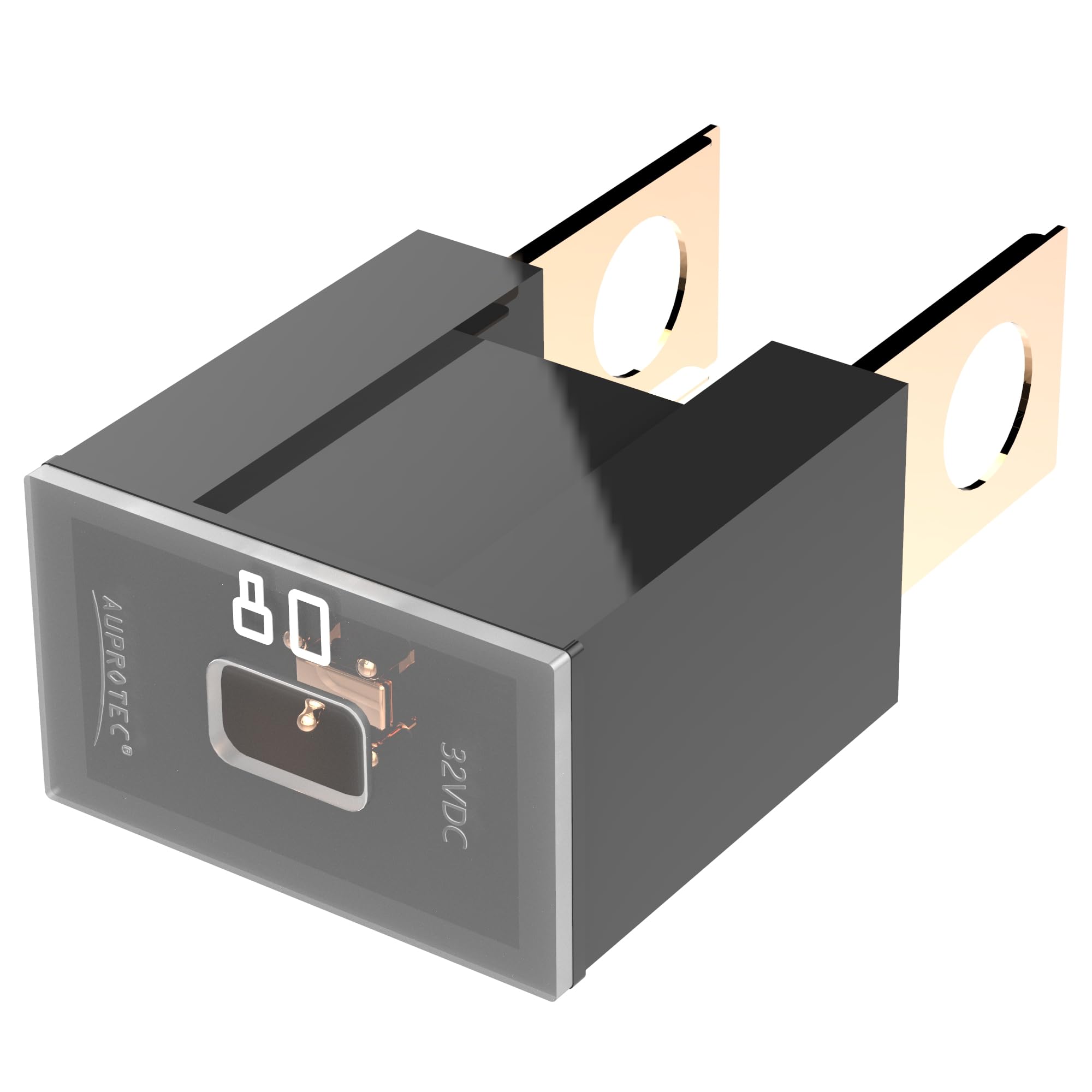 AUPROTEC PAL B Block Fuse Male OTO BT Japan 30A - 140A Selection: 80A Amp Black Pack of 1