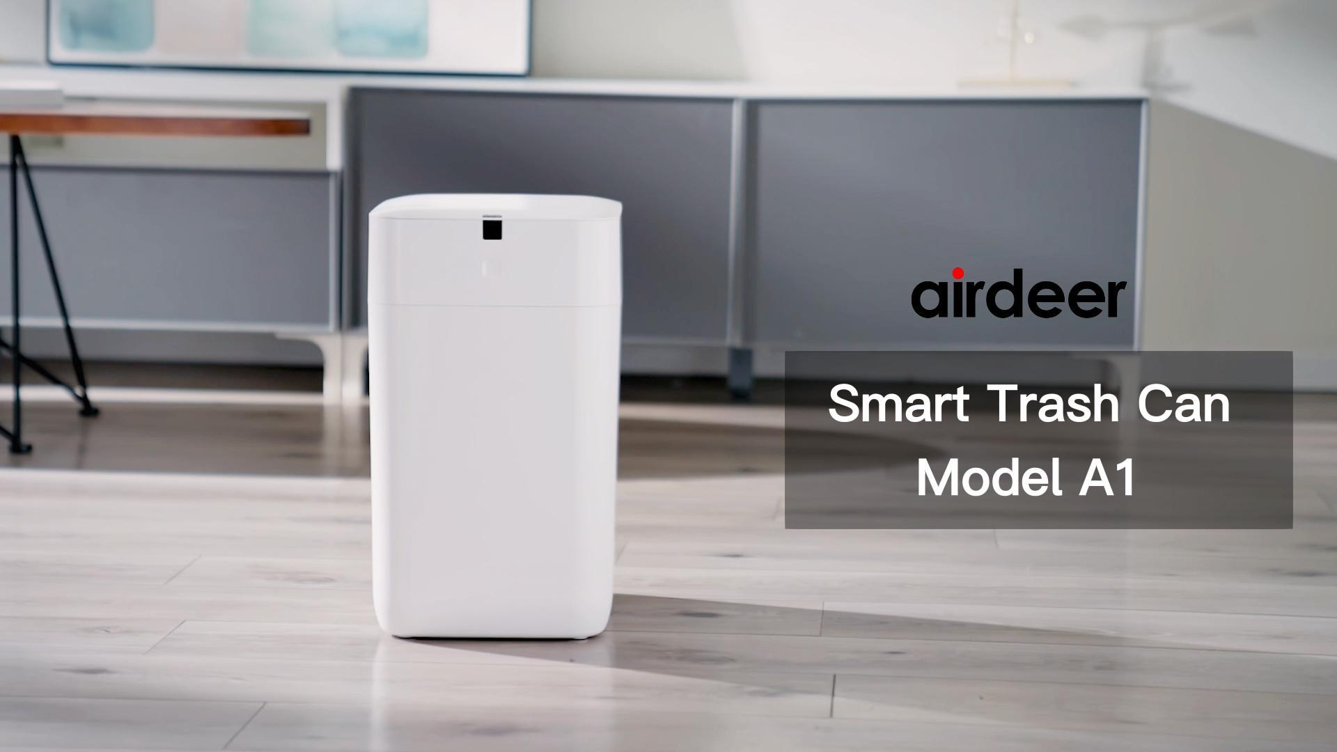Airdeer 全自動ゴミ箱 自動梱包+補充用袋リング*3 Airdeer 全自動ゴミ箱 自動梱包+補充用袋リング*3