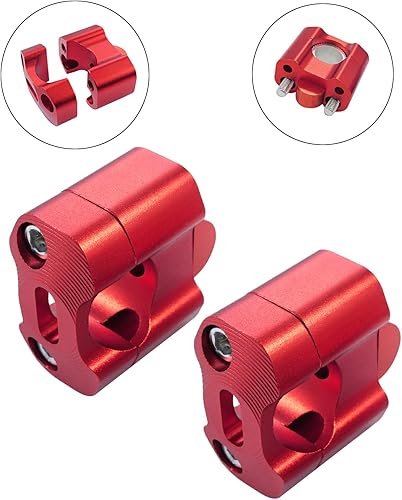 Miniatura 10 de Universal Motorcycle 1-18"(28mm) 78" (22mm) CNC Aluminum Handlebar Handle Risers Adjustable Fat Bar Mount Clamps For EXC KLX KXF YZF CRF XR SX SXF