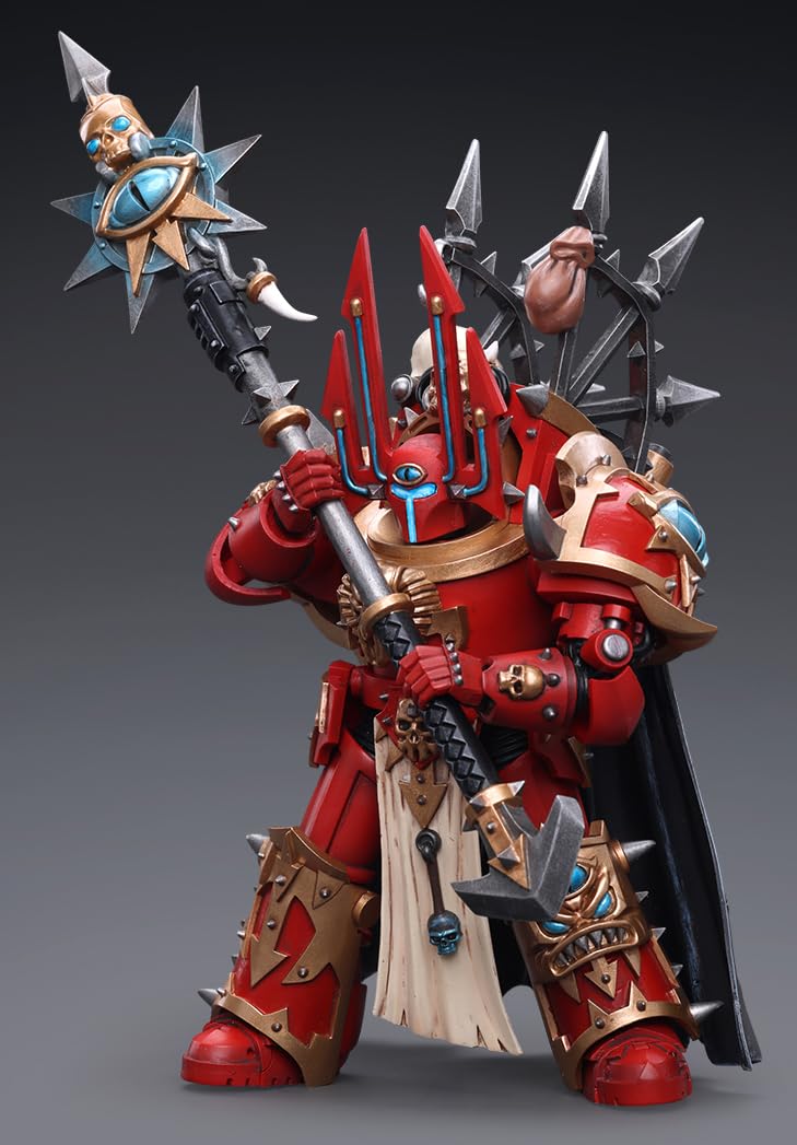 JoyToy Licença Genuína: Warhammer 40K Chaos Space Marines Crimson