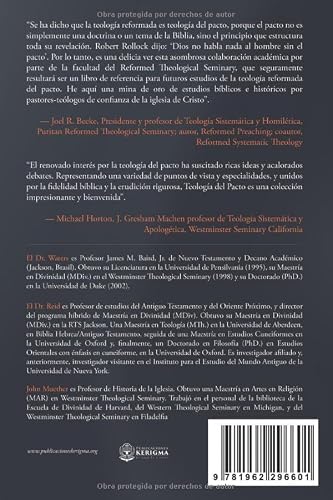 Teología del Pacto: Perspectivas bíblicas, teológicas e históricas