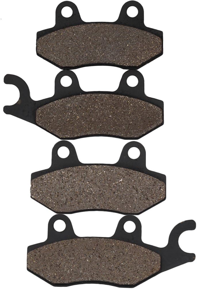 Cyleto Front and Rear Brake Pads for Kawasaki KL650 KL 650