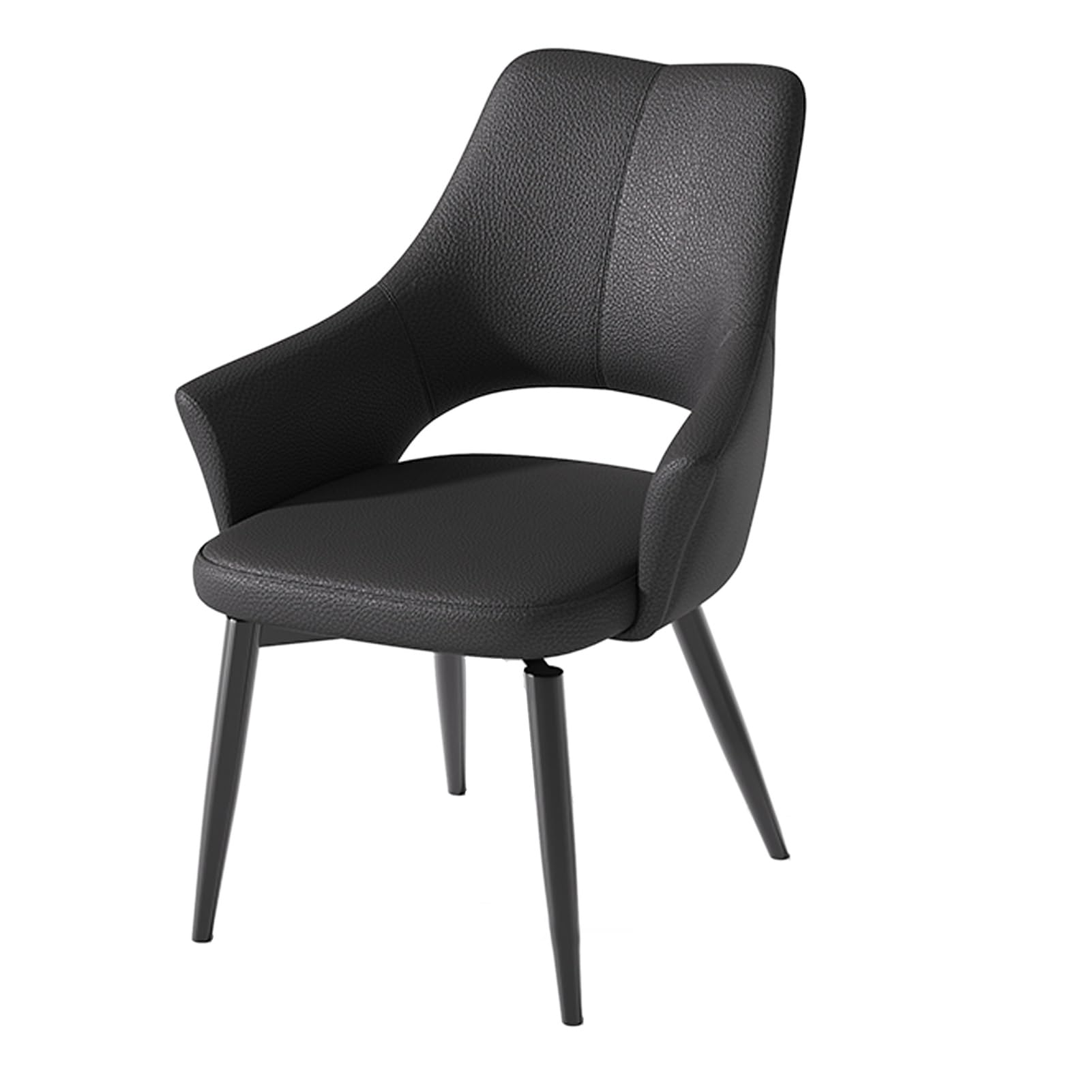 Chaise de salle à manger pivotante pour des repas conviviaux dans votre salon contemporain