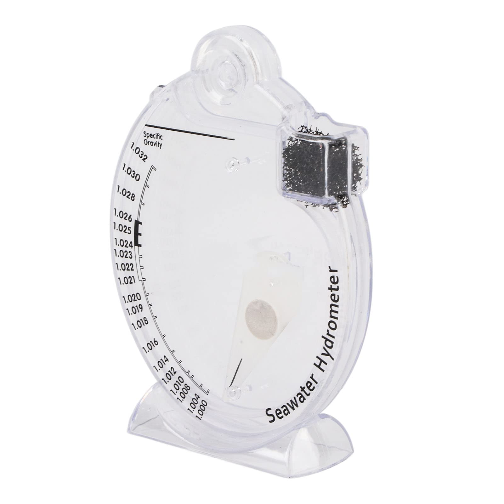 Sea Hydrometer Salinity, Specific Test Saltwater Concentration Hydrometers Aquarium Testing Tool for Fish Water Marine 1 (HD-T-H018)