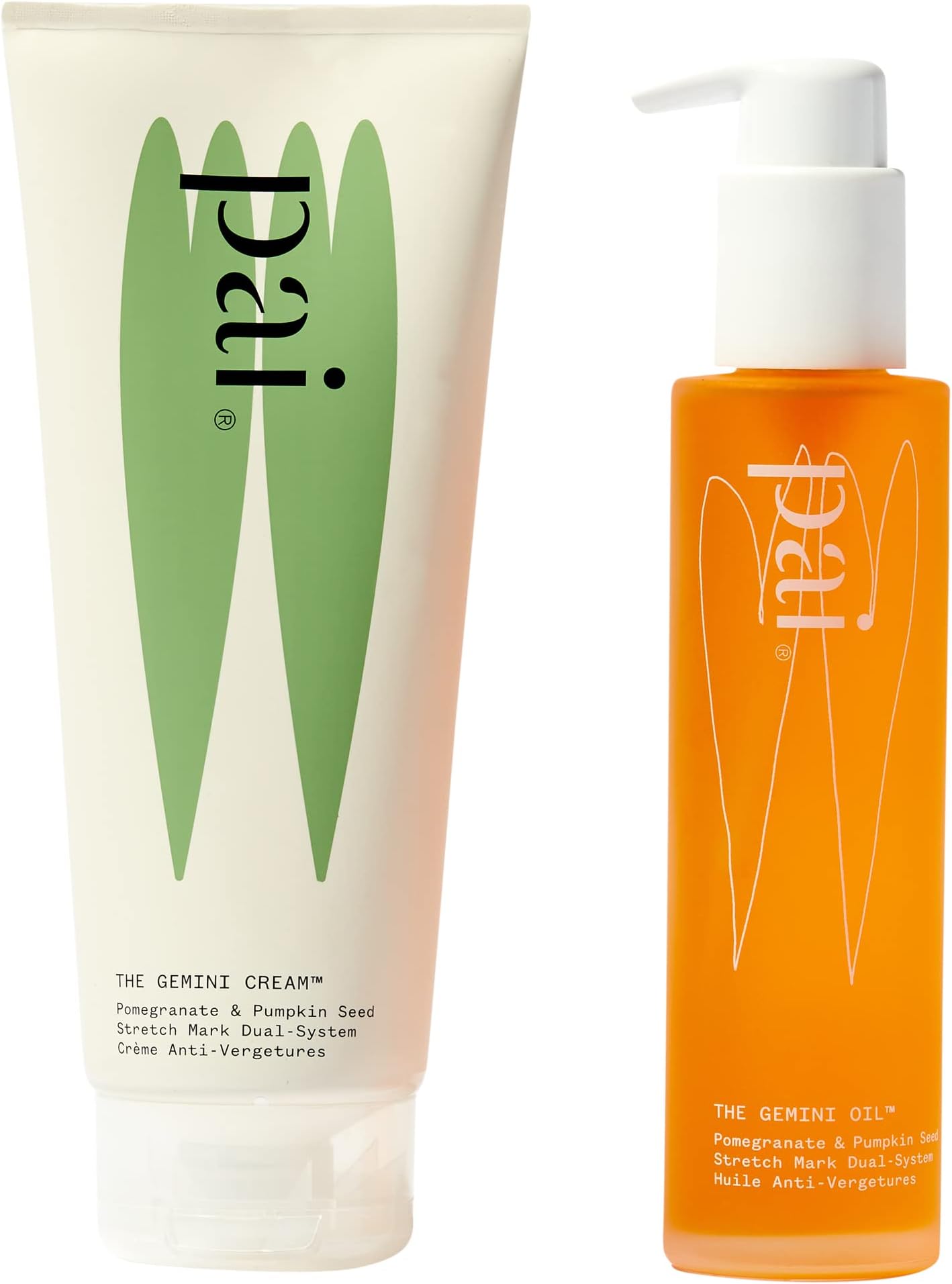 Pai Skincare Petit Pai Stretch Mark System - Pomegranate & Pumpkin Seed Hydrating Cream and Nourishing Oil