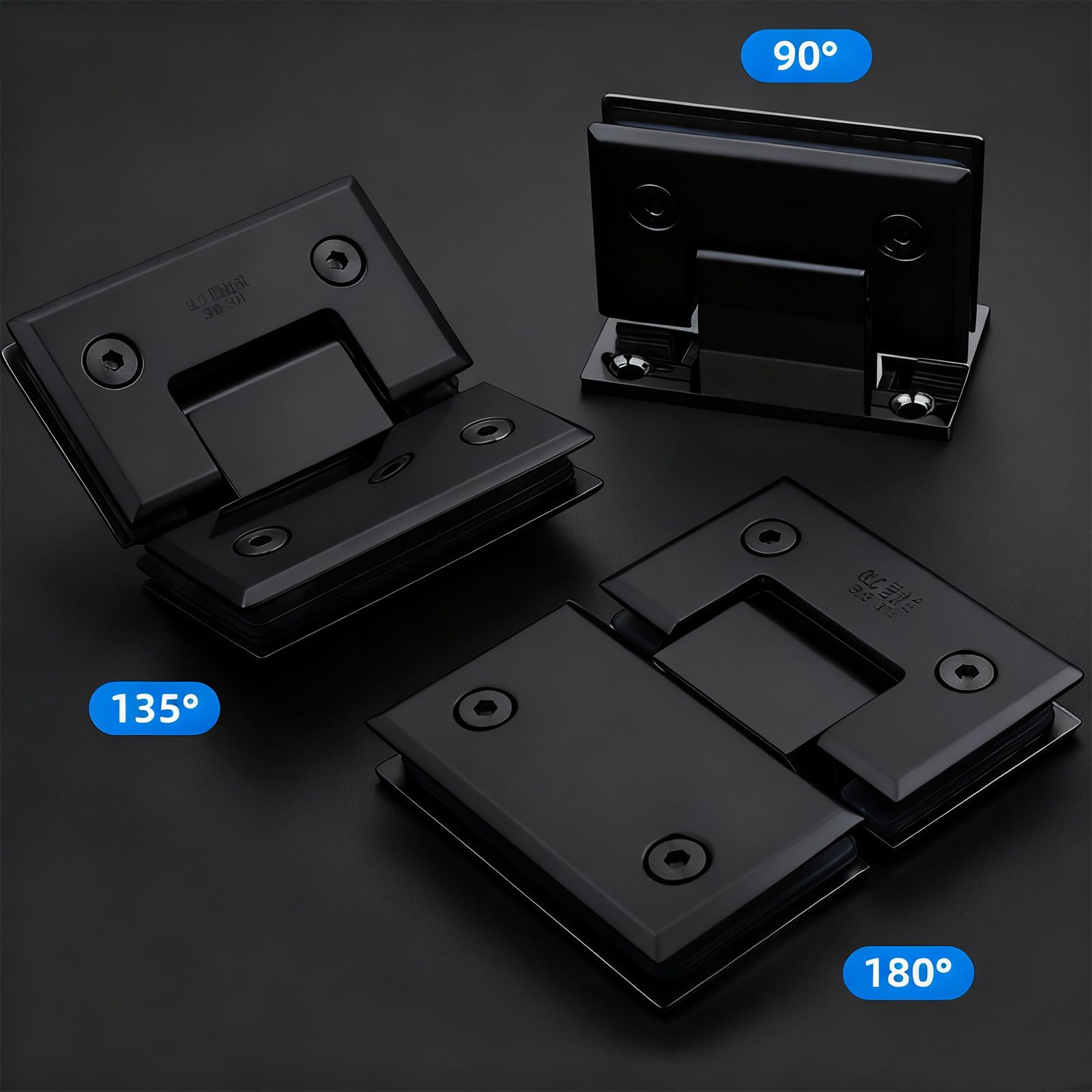 Bisagra Para Puerta De Ducha 2 Uds. Con Juntas Clip Gabinete Vidrio Piezas Repuesto Bisagra Muebles Acero Inoxidable Bisagras Ducha Vidrio Duraderas