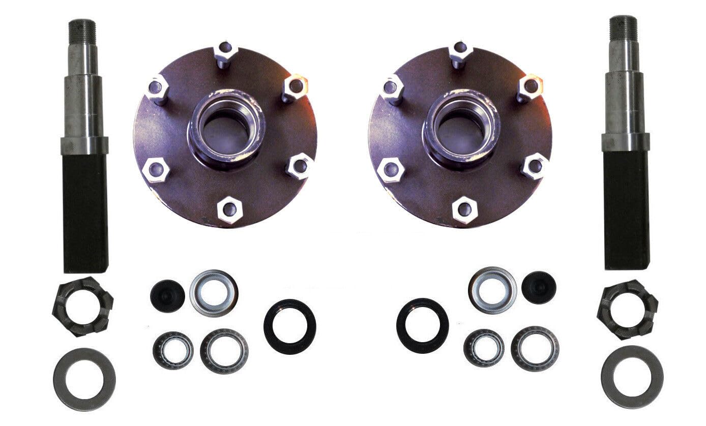 Everything for trailers, RVs and trucks and more - Build Your Own Trailer For Axle Kit 3500# Square Spindle 6 x 5.5 Hub Camper RV (FS1XN-2834)