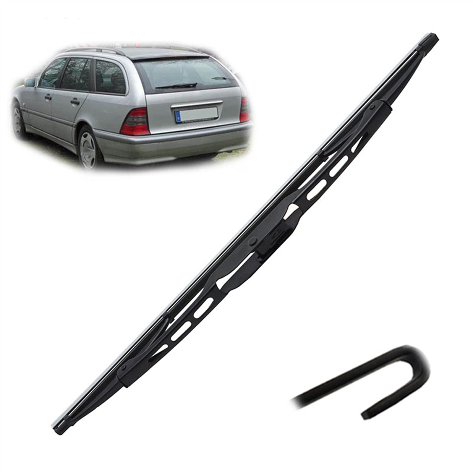 Balai d'essuie-glace arrière 16'' pour pare-brise de voiture Classe C W202 W203