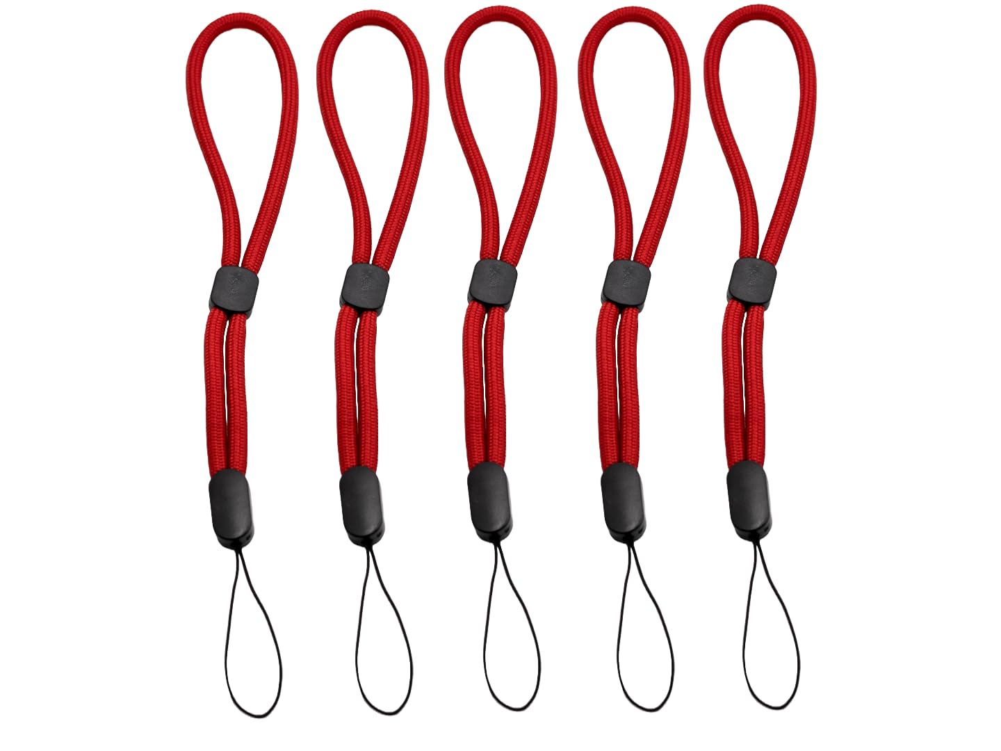 Zkeebs 5PCS 8.8 inch Adjustable Hand Wrist Strap Lanyard, for AirPods, Samsung buds, Phones, Camera, GoPro, USB Drive