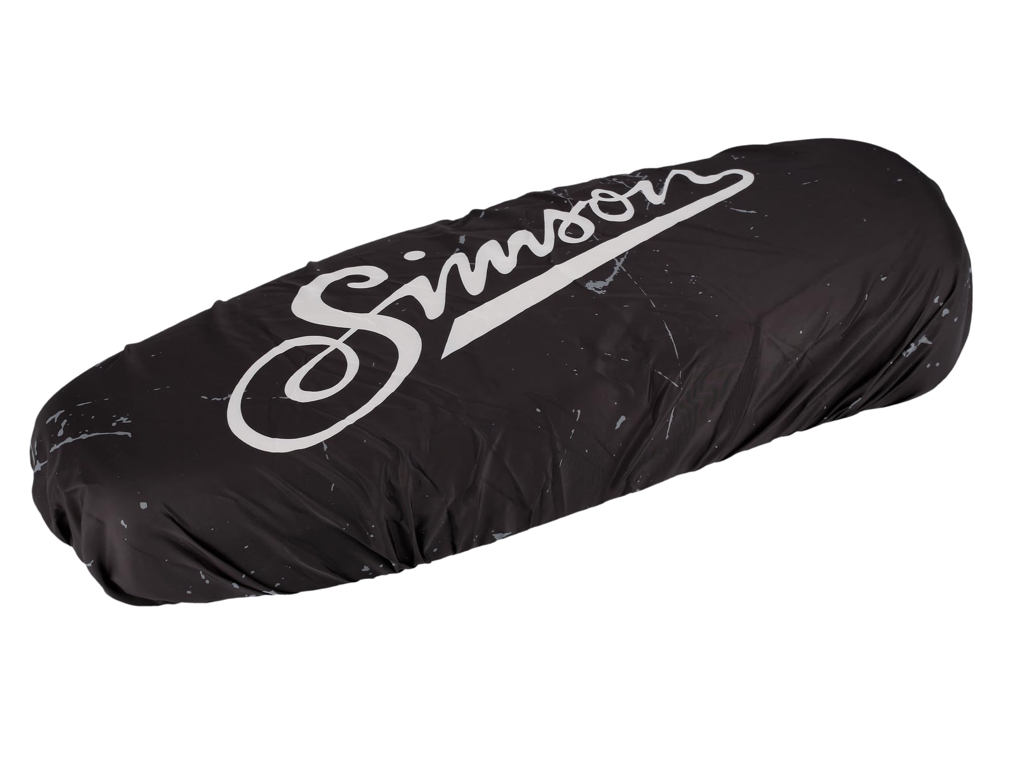 SIMSON Regenhaube für Sitzbank Motiv (Logo alt), Used Look