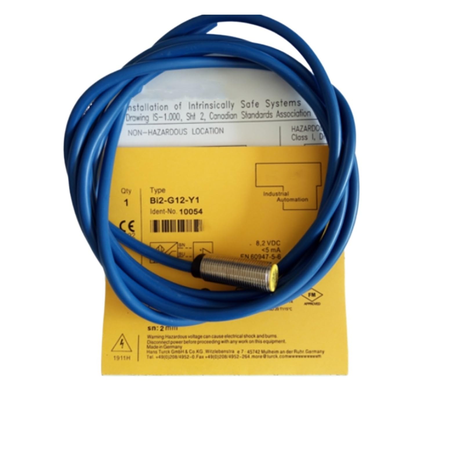 PXQCHAVLN BI2-G12-Y1 BI2-G12-Y1X Proximity Switch Sensor(BI2-G12-Y1)