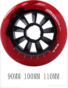 Inline Skates Wheels 85A 90mm 100mm 110mm for Inline Speed Skates Indoor Outdoor Asphalt Street Durable Racing Rodas Good 8 Pack