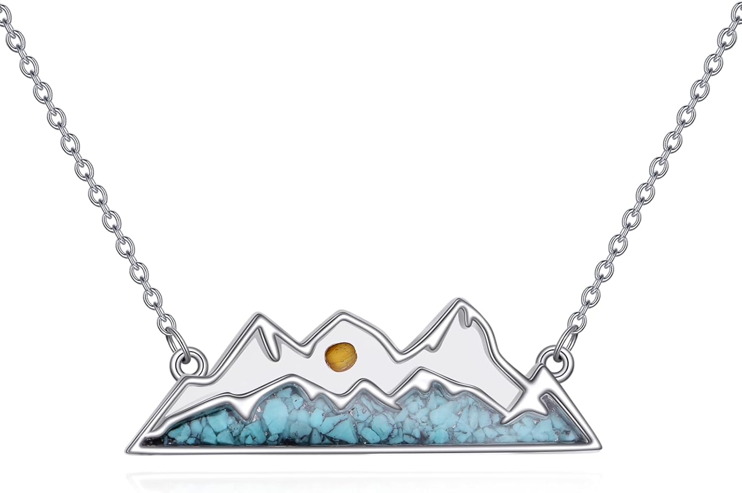 Mustard Seed Faith Necklace for Women 925 Sterling Silver Your Faith Can Move Mountain Jewelry Gift Christian Necklace