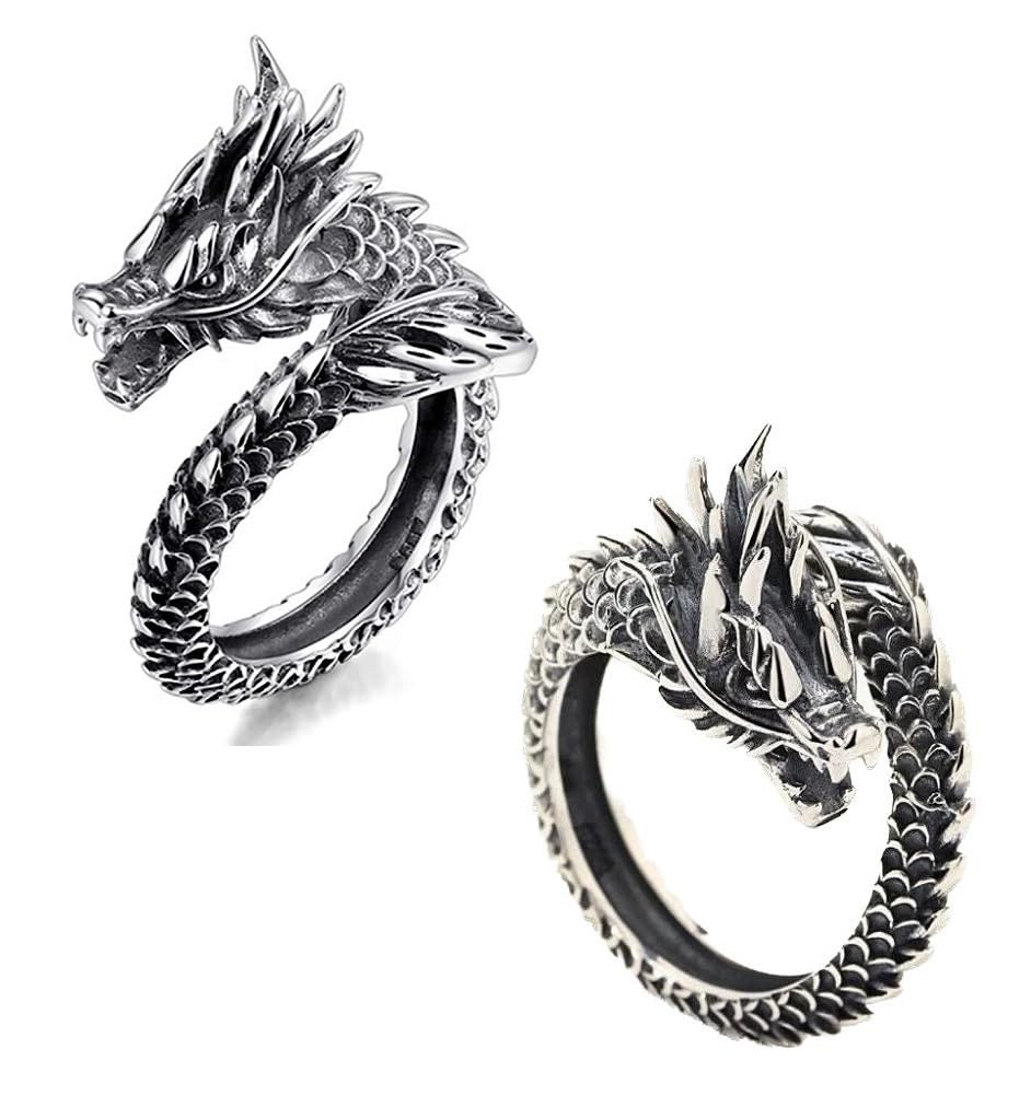 See full amazon price history chart for (Set Of 2 Pcs) Stylish Stainless Steel Silver Color Adjustable/Openable Bikers Cool Funky Wild Dragon Finger Thumb Ring For Unisex Adult (Set Of 2 Pcs) Stylish Stainless Steel Silver Color Adjustable/Openable Bikers Cool Funky Wild Dragon Finger Thumb Ring For Unisex Adult (B0CBHH24LP) Amazon Price History, Amazon Price Tracker