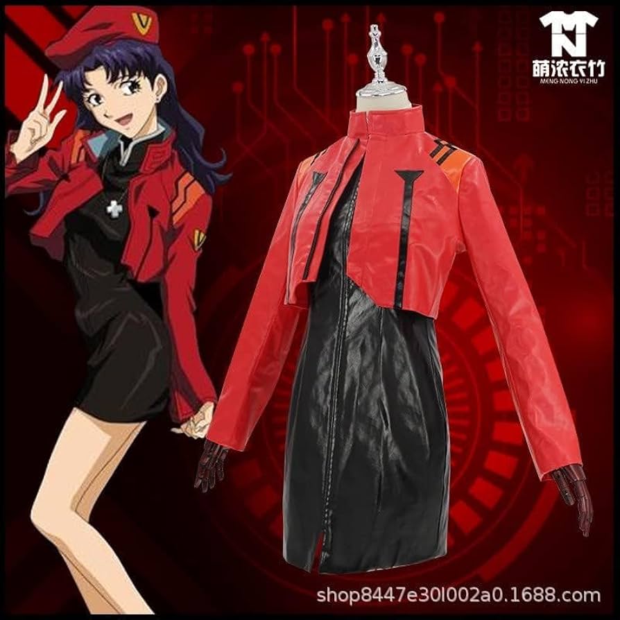 Amazon.co.jp: [衣之坊] 新世紀エヴァンゲリオン 葛城ミサトコスプレ